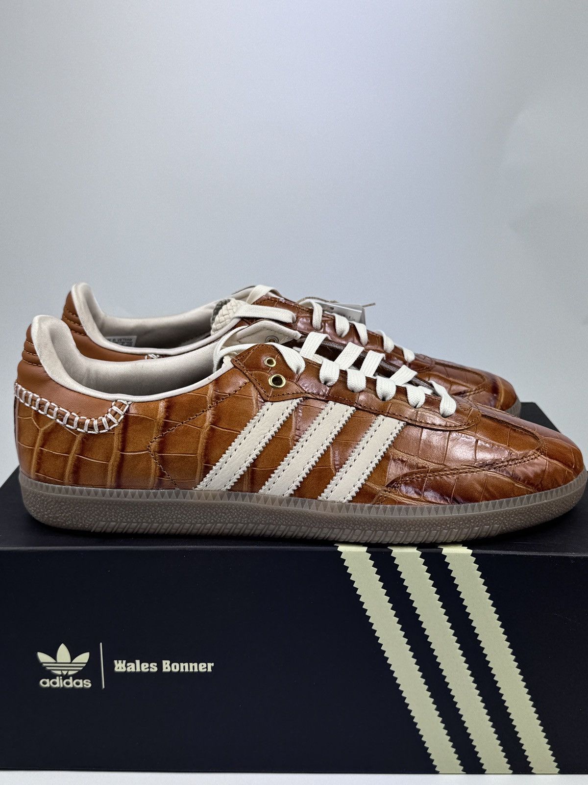 Adidas × Wales Bonner adidas Samba X Wales Bonner Brown Croc