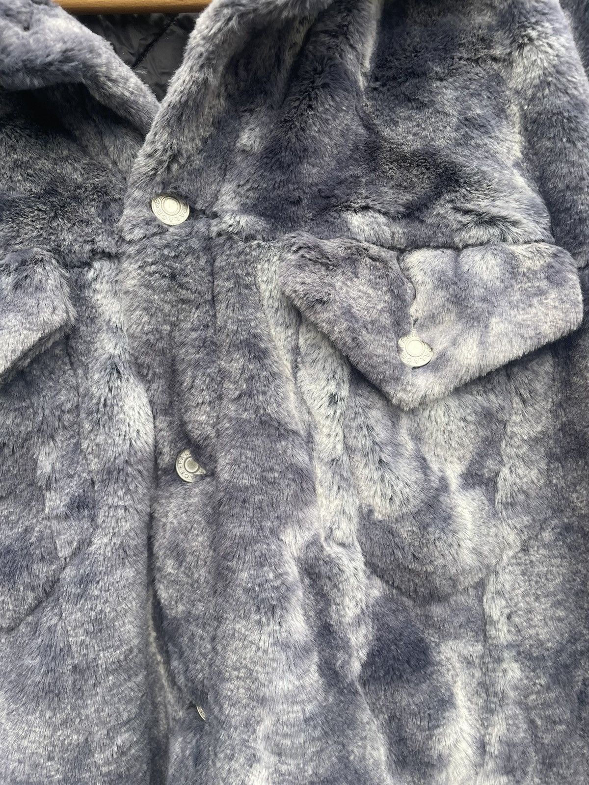 Palace Palace furry trucker jacket Size US XL / EU 56 / 4 - 3 Thumbnail