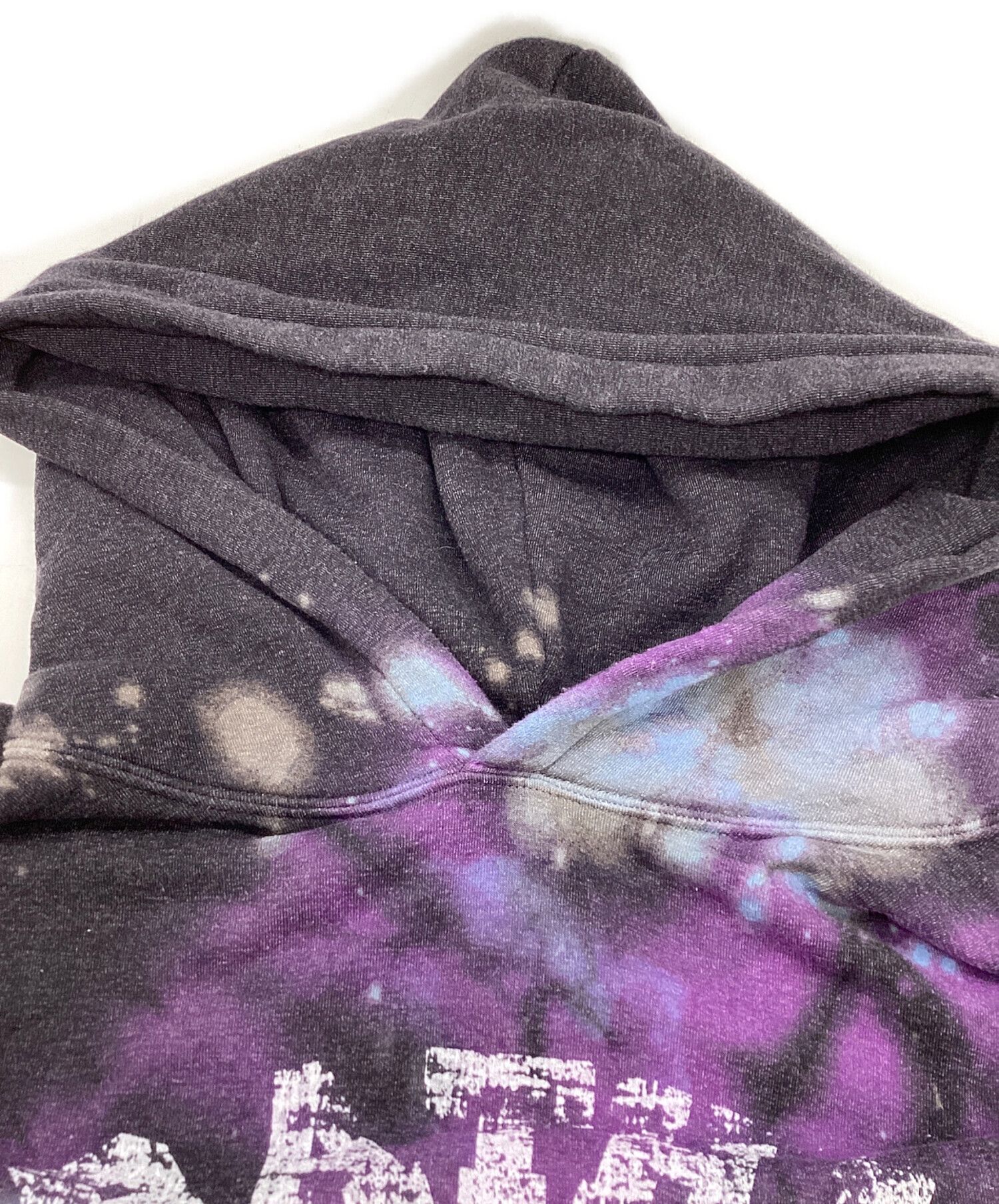 Bape A BATHING APE Logo Print Dye Pullover Hoodie Black M Size US M / EU 48-50 / 2 - 8 Thumbnail