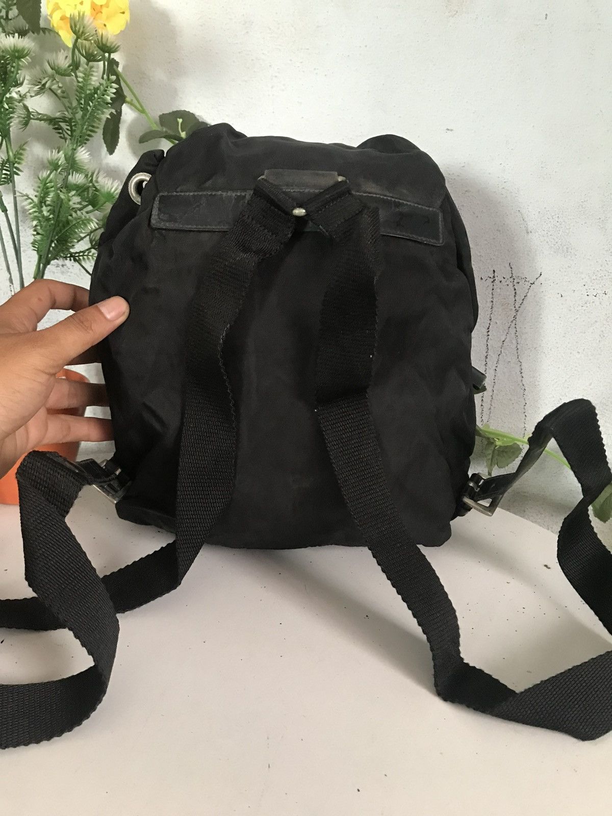 Prada Vintage Prada Mini Bagpack Size ONE SIZE - 3 Thumbnail