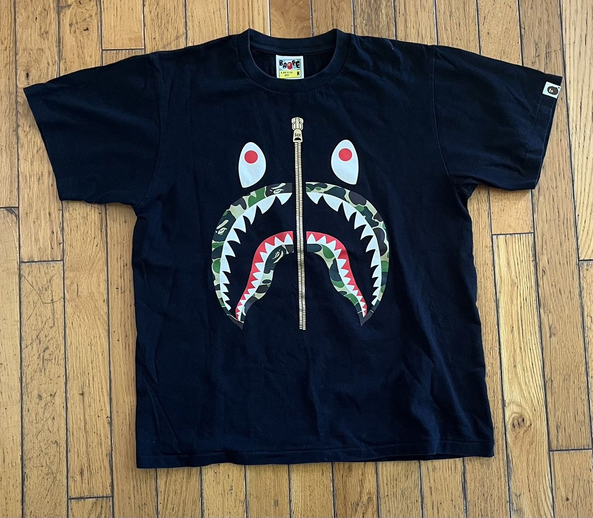 BAPE ✖︎ stussy シャドウマン　シャークTシャツ Bape Stussy Shark Tee | Grailed