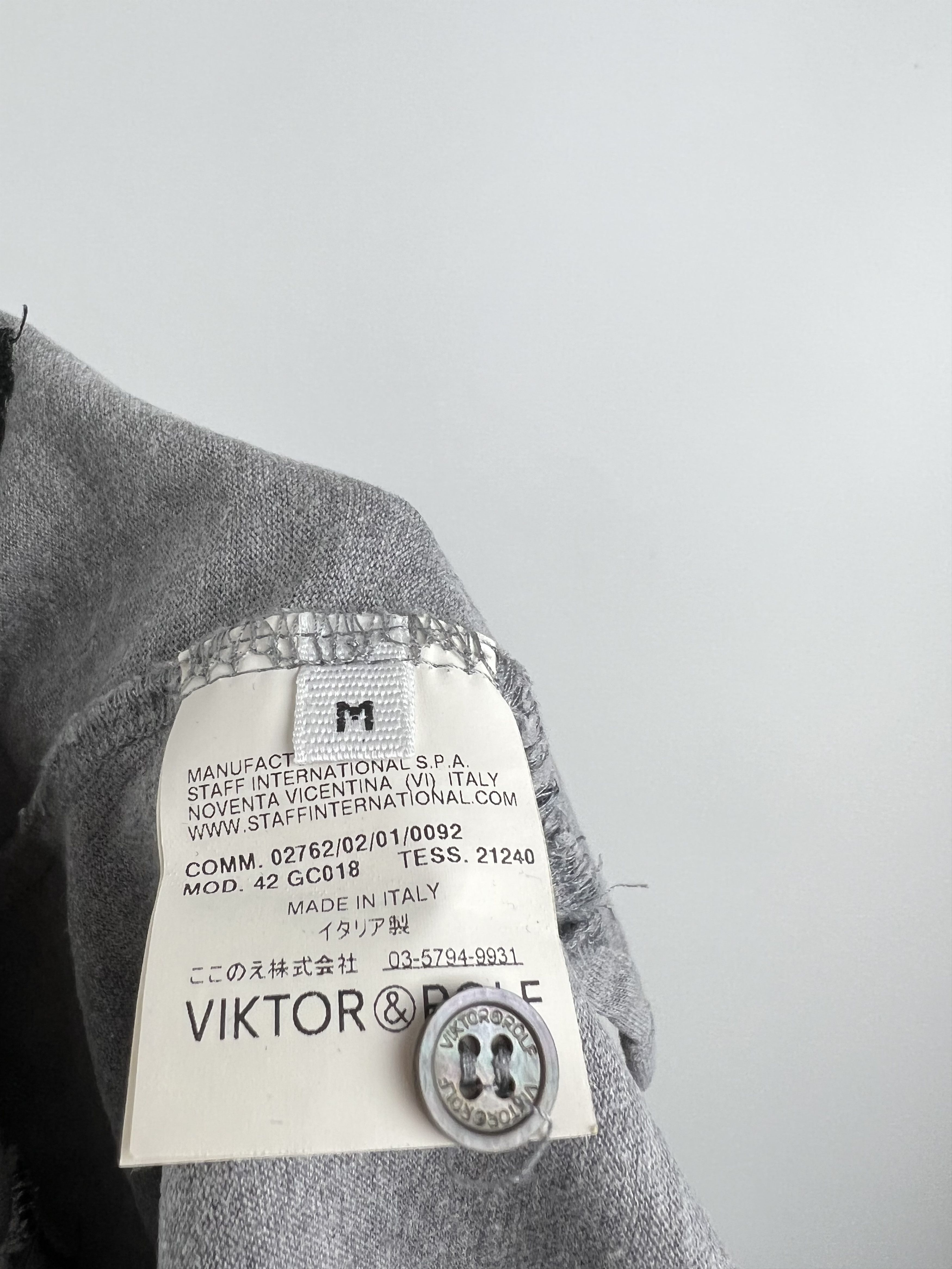 Viktor & Rolf Viktor & Rolf Monsieur Men's Polo Shirt Size S Size US S / EU 44-46 / 1 - 4 Thumbnail