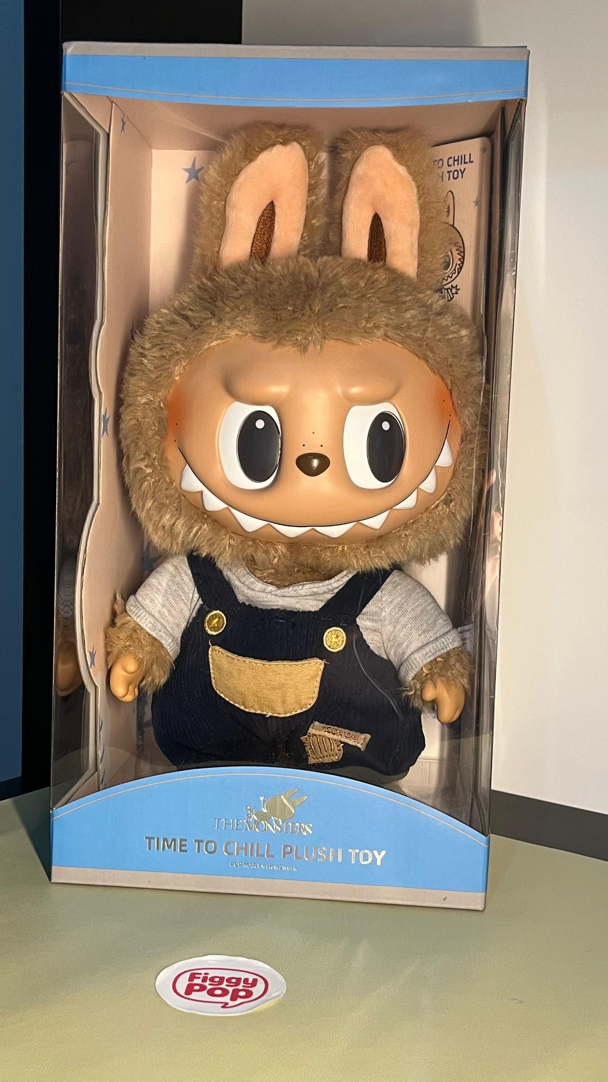 POP MART Labubu - Time to Chill-Vinyl Plush Doll (BIG SIZE) Size ONE SIZE - 2 Thumbnail