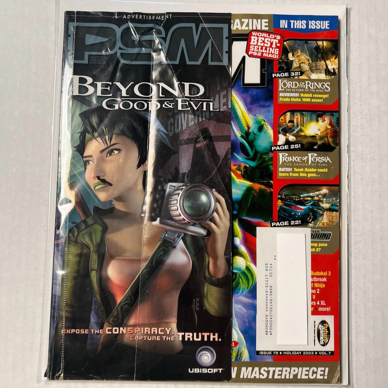 Playstation VTG PSM Magazine #79 Holiday 2003 Buyer’s Guide No Disc Size ONE SIZE - 1 Thumbnail