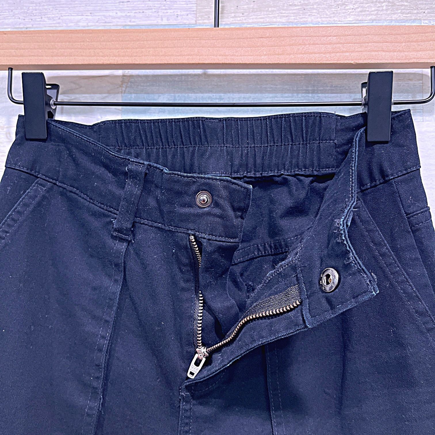 Target Basics WILD FABLE High Rise Straight Cargo Pants Black Womens XXS Size 24" / US 00 / IT 34 - 3 Thumbnail
