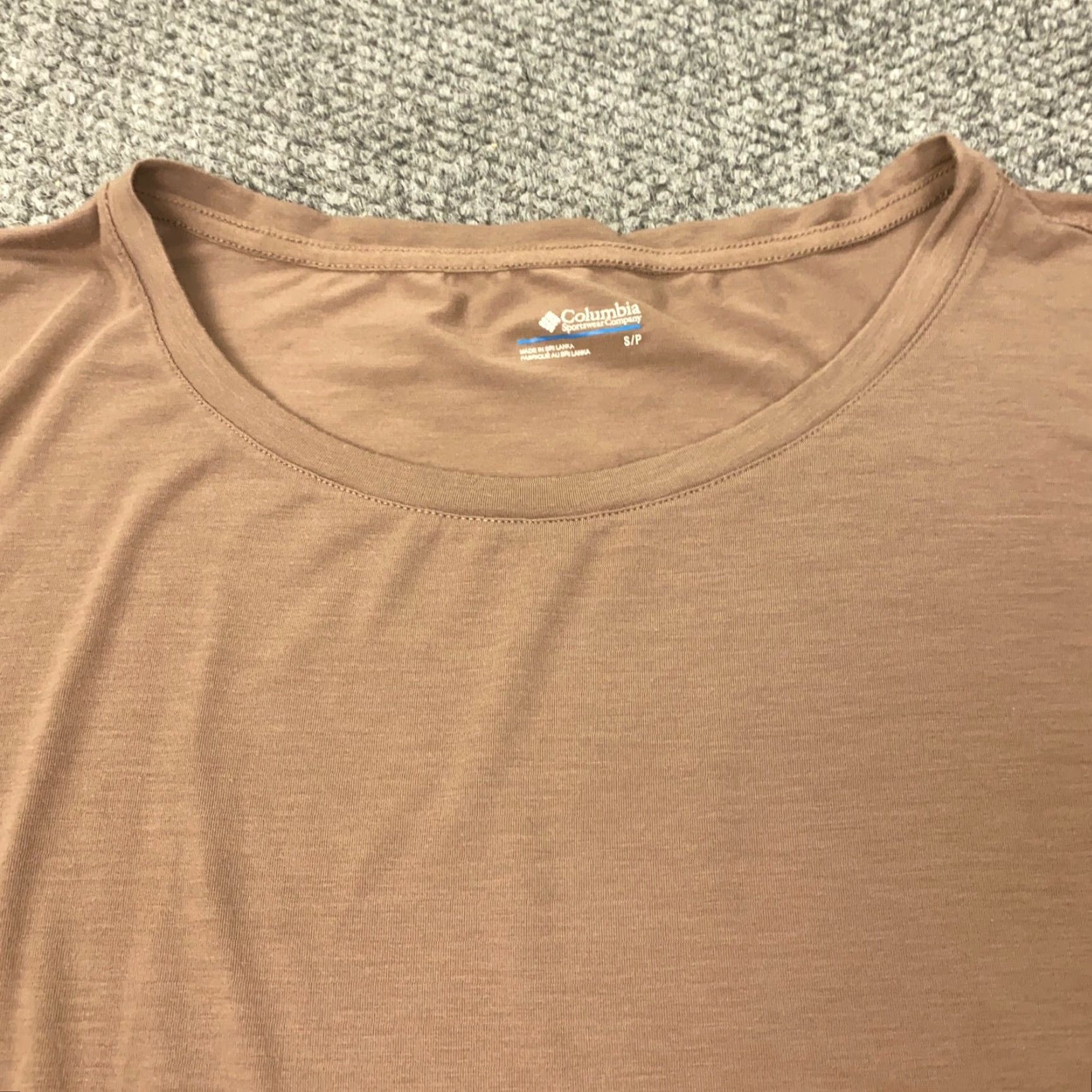 Vintage Columbia Womens Shirt Top Small Purple Short Sleeve Round Neck Stretch Size S / US 4 / IT 40 - 2 Thumbnail