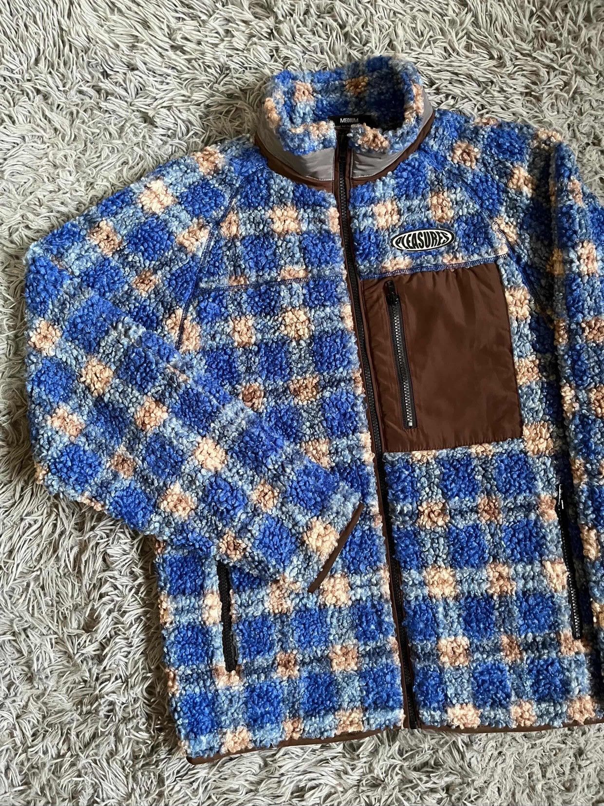 Pleasures Pleasures Wraith Poodle Polar Fleece Jacket Size US M / EU 48-50 / 2 - 6 Thumbnail