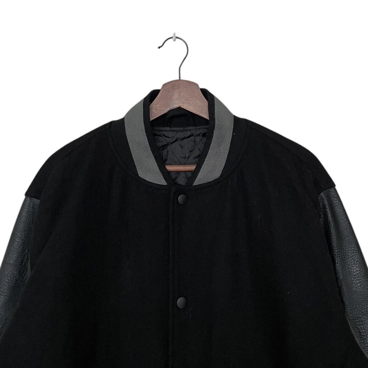 Japanese Brand Vintage Brand Octopusarmy Leather Varsity Jacket 2000s Size US XL / EU 56 / 4 - 3 Thumbnail