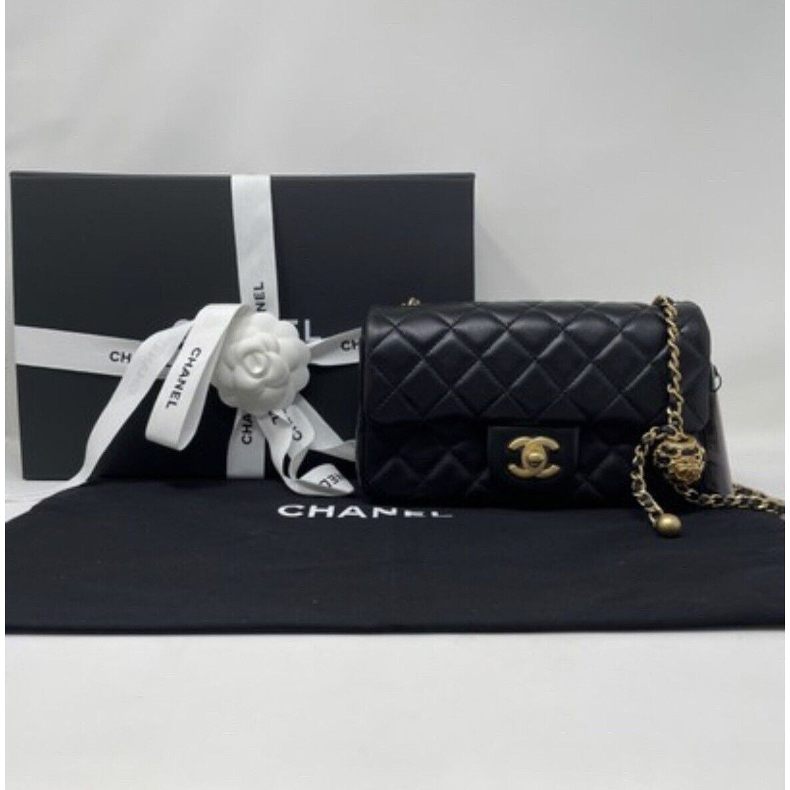 Chanel Chanel Mini Rectangle Rectangular Pearl Crush Unused Size ONE SIZE - 2 Thumbnail