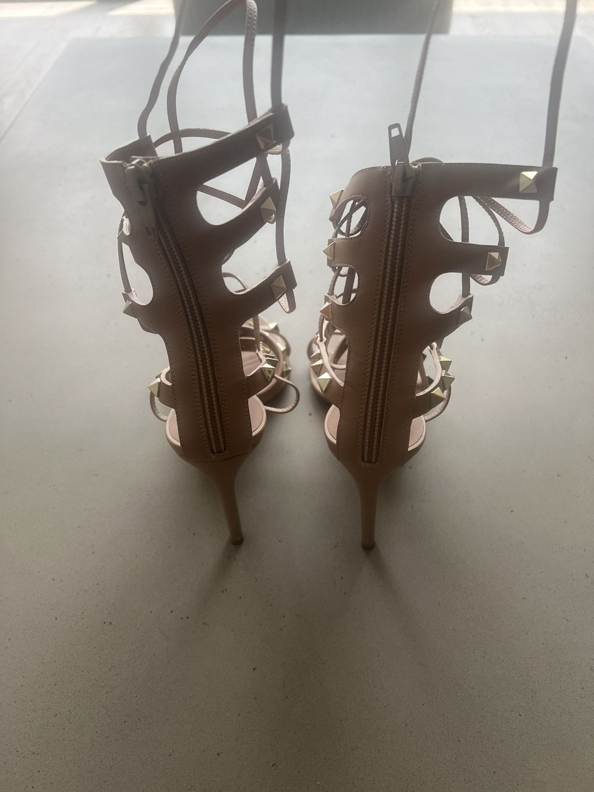 Valentino Lace Up Gladiator Heels Size US 8.5 / IT 38.5 - 3 Thumbnail