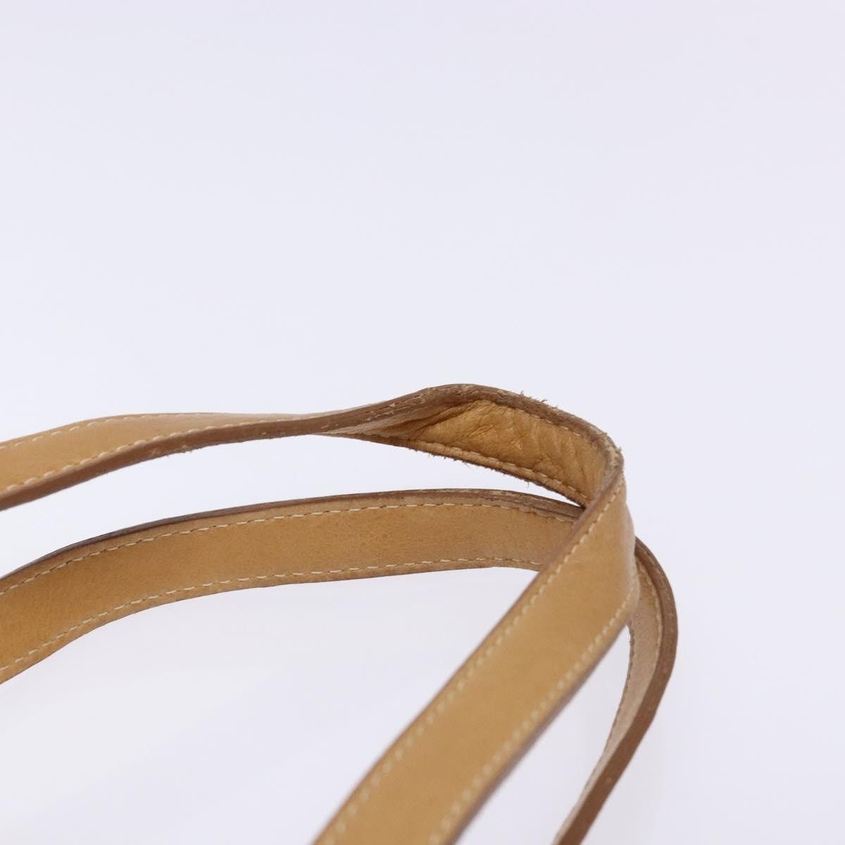 Celine CELINE C Macadam Canvas Hand Bag Beige Size ONE SIZE - 8 Thumbnail