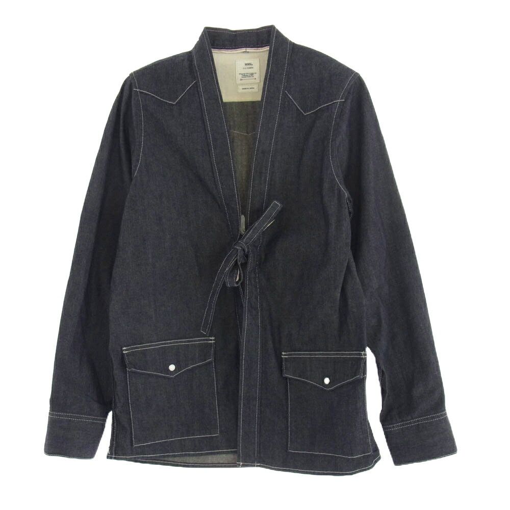Visvim VISVIM 20SS WMV SS LHAMO SHIRT LONG ONE WASH SHIRT denim Size S / US 4 / IT 40 - 1 Thumbnail