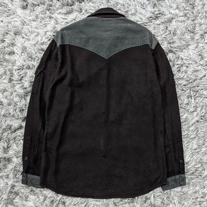 Jun Takahashi × Undercover × Uniqlo Undercover x Uniqlo Button Ups Shirts Jacket Velvet Denim Size US M / EU 48-50 / 2 - 2 Thumbnail