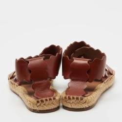 Chloe o1y0825 Ankle Straps Sandals in Brown Size US 12 / IT 42 - 5 Thumbnail