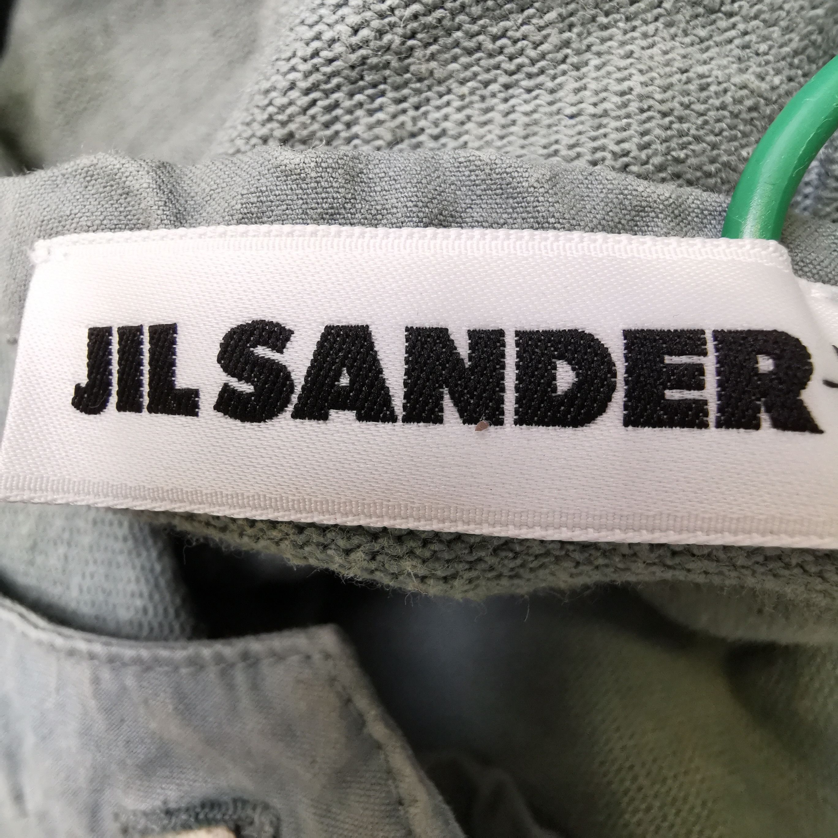 Jil Sander JIL SANDER JIL SANDER pure cotton hooded logo sweatshirt s Size US S / EU 44-46 / 1 - 1 Thumbnail