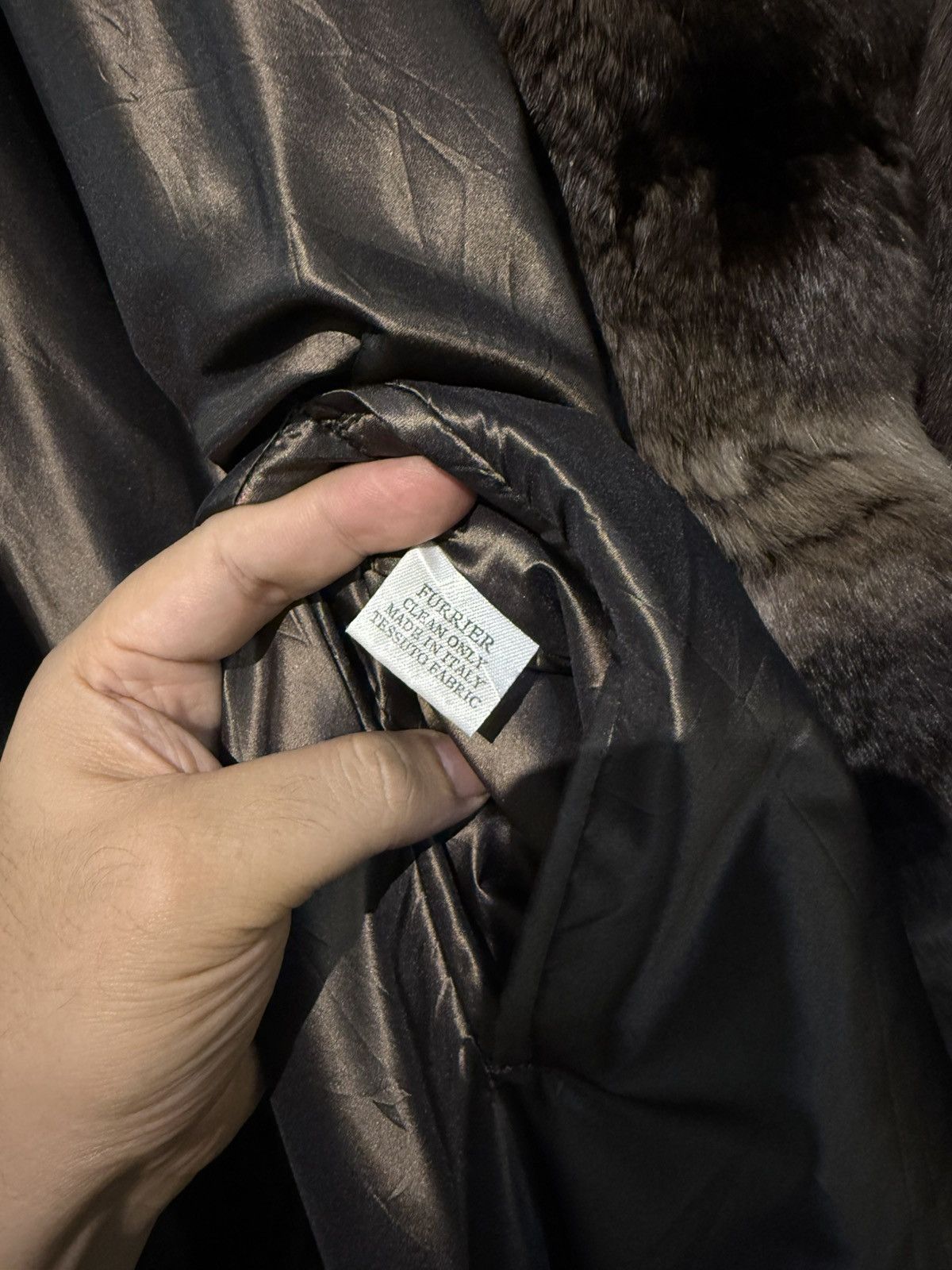 Fendi Fendi Mink Fur Coat Reversible Silk and Cashmere Size M / US 6-8 / IT 42-44 - 13 Thumbnail