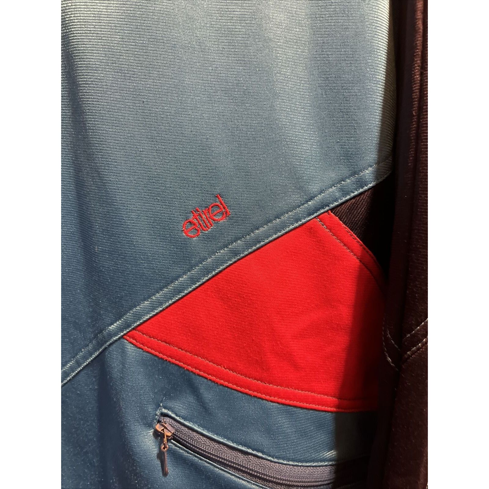 The Unbranded Brand Etirel Vintage Men’s L Blue Long Sleeve Zip Up Tracksuit Top Size US L / EU 52-54 / 3 - 9 Thumbnail