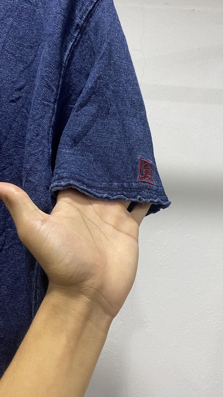 Indigo Distressed Indigo Japan Kura Shi Shi like Kapital Size US XL / EU 56 / 4 - 12 Thumbnail