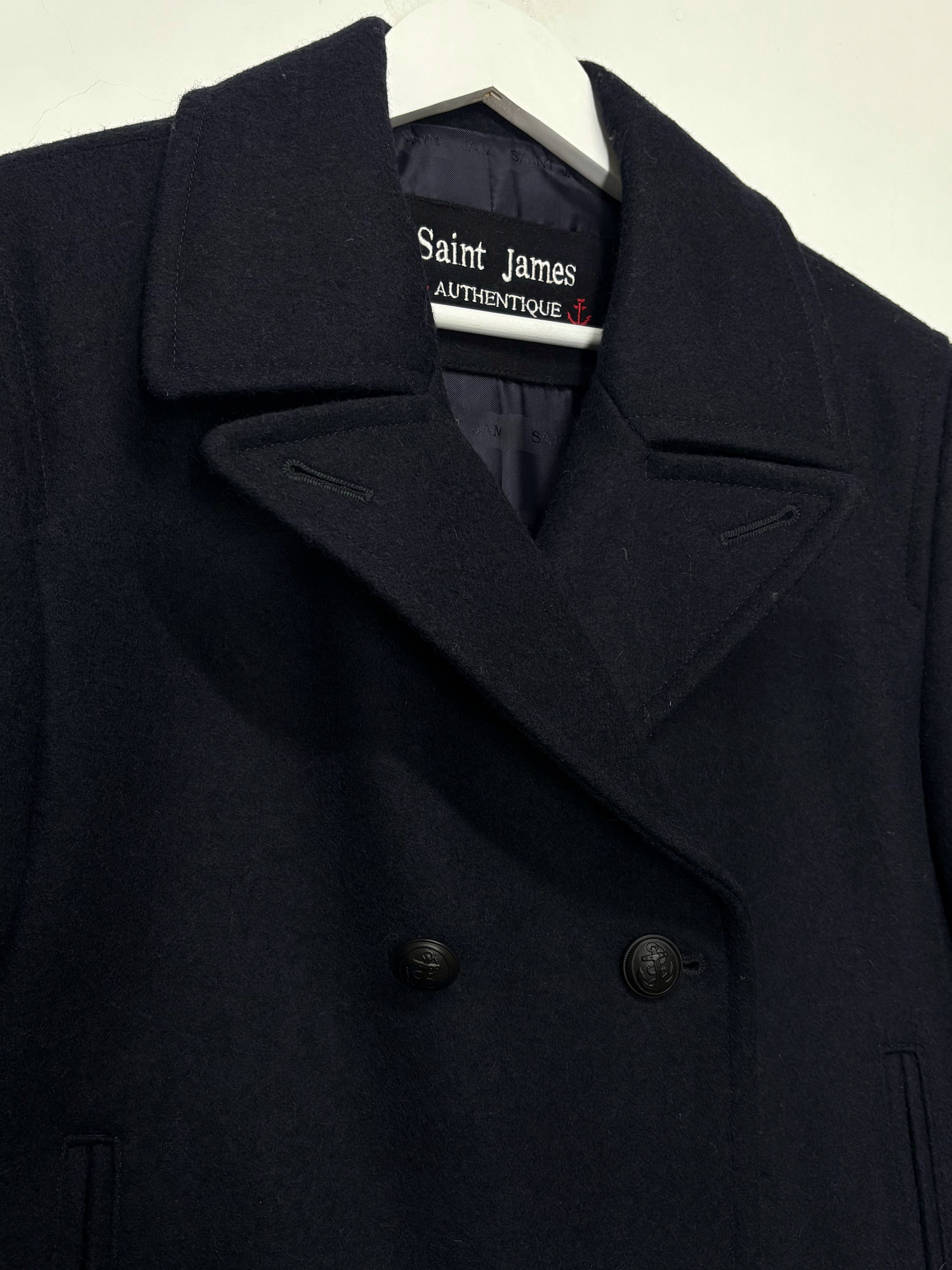 Saint James Saint James Galion Marine Officer Peacoat Double Breasted Size US S / EU 44-46 / 1 - 6 Thumbnail