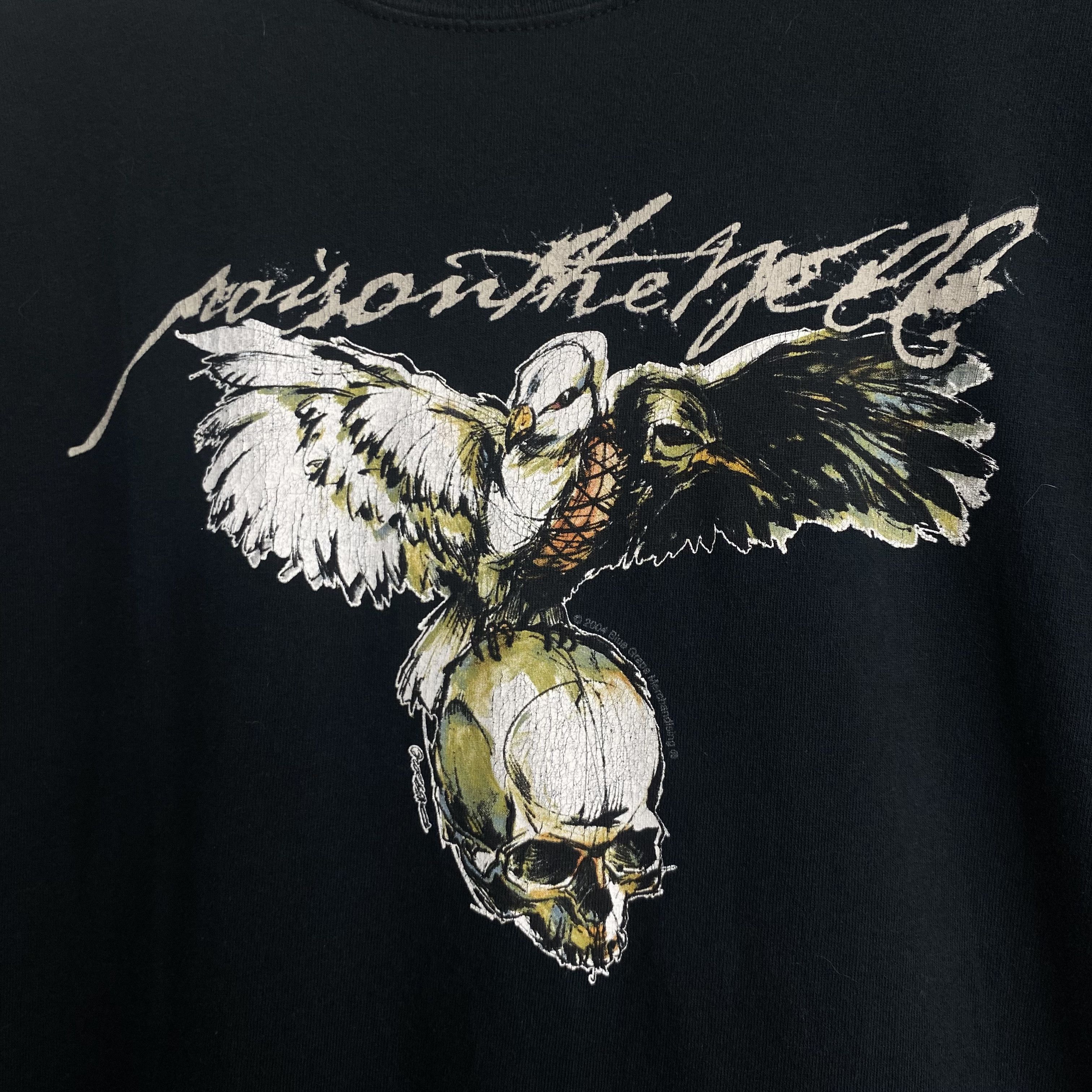 Band Tees POISON THE WELL Vintage 2000s Mathcore Hardcore Shirt Size US L / EU 52-54 / 3 - 2 Thumbnail