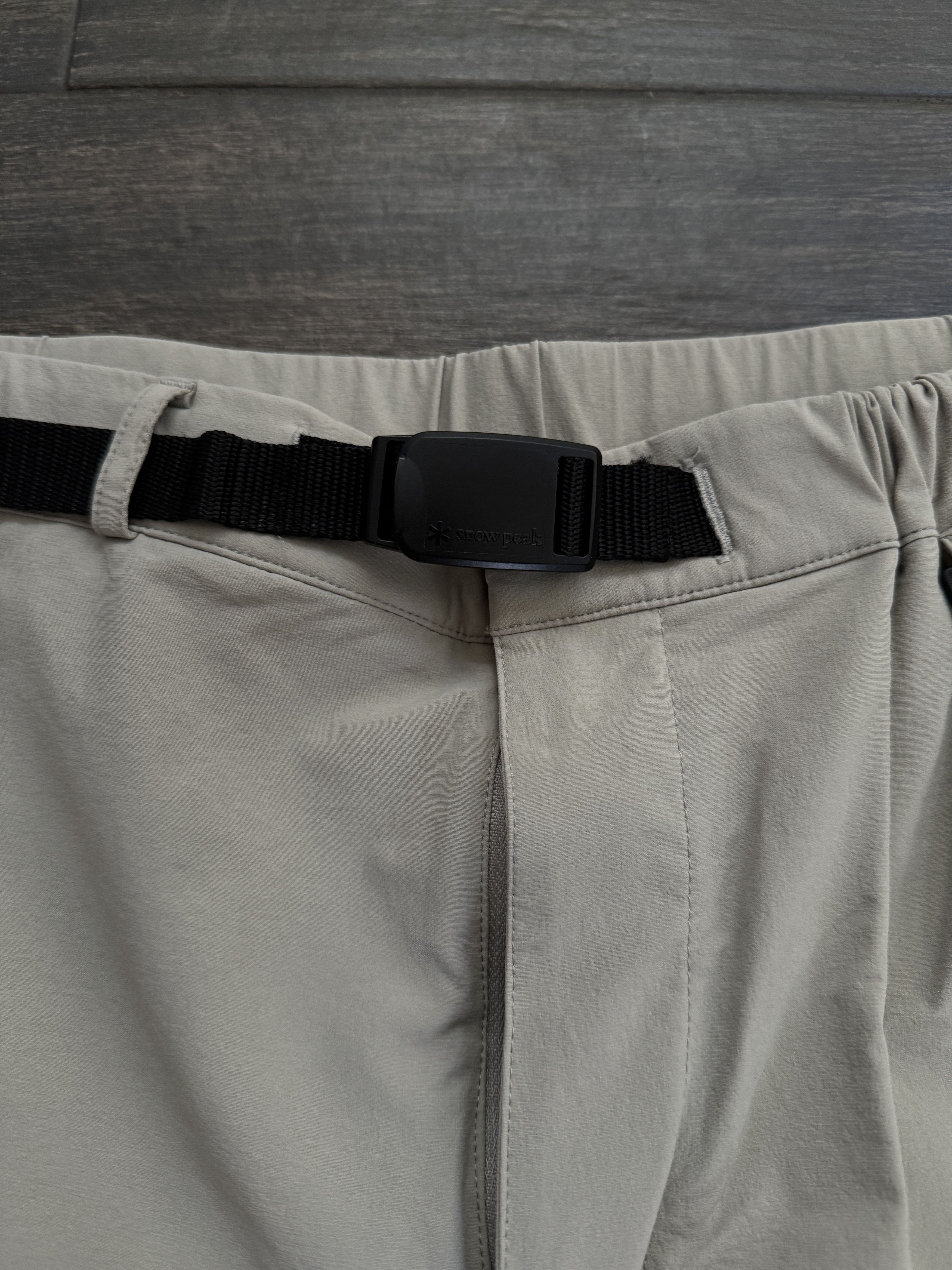 Snow Peak Snow Peak Active Comfort Pants Belted Tan Size US 32 / EU 48 - 3 Thumbnail