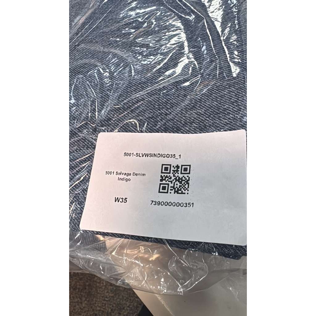 Gallery Dept. o1rshd1 35W x 32L / Selvedge Denim Indigo Jean Pants in Blue Size US 35 - 19 Thumbnail