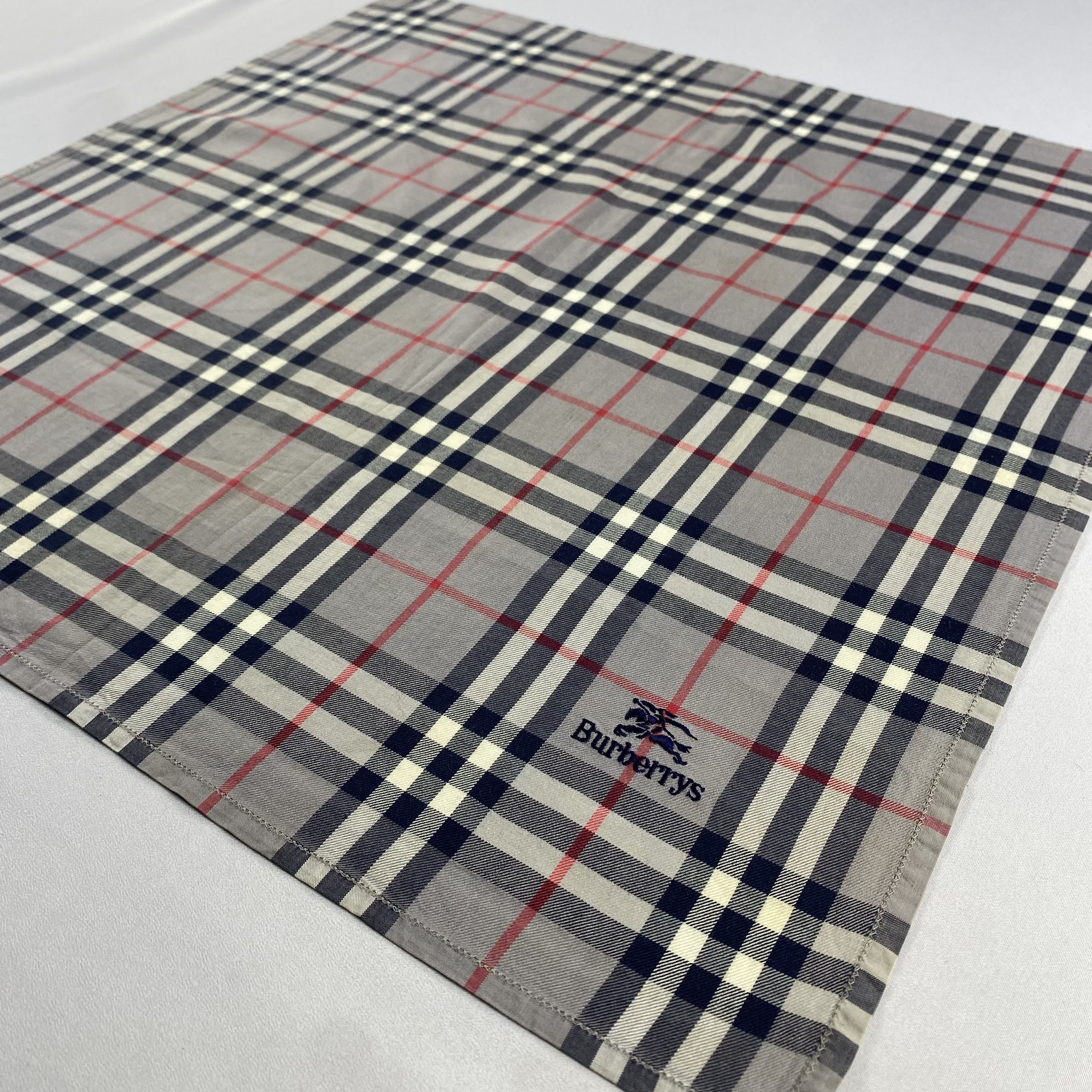 Burberry × Vintage Burberry Handkerchief / Neckerchief / Bandana-P956 Size ONE SIZE - 2 Thumbnail
