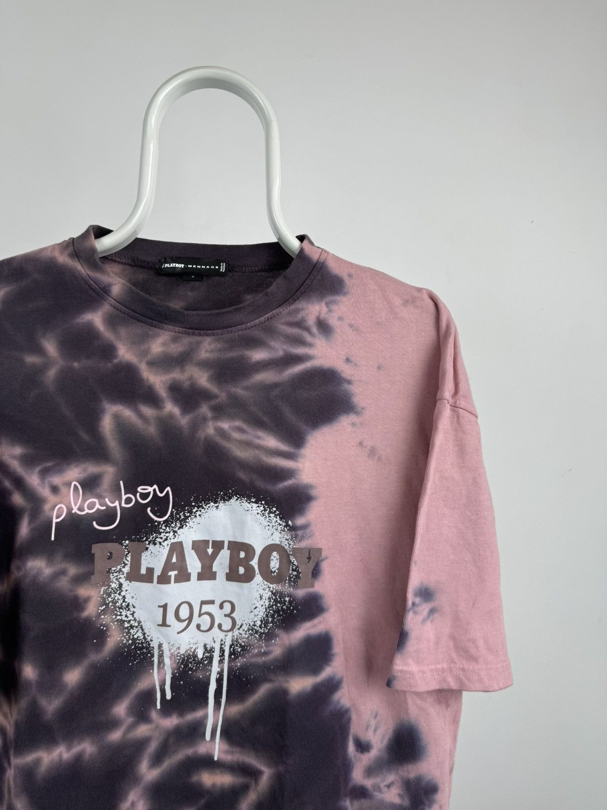 Playboy Playboy x Mennace Big Logo Tie Dye Tee Size US S / EU 44-46 / 1 - 3 Thumbnail