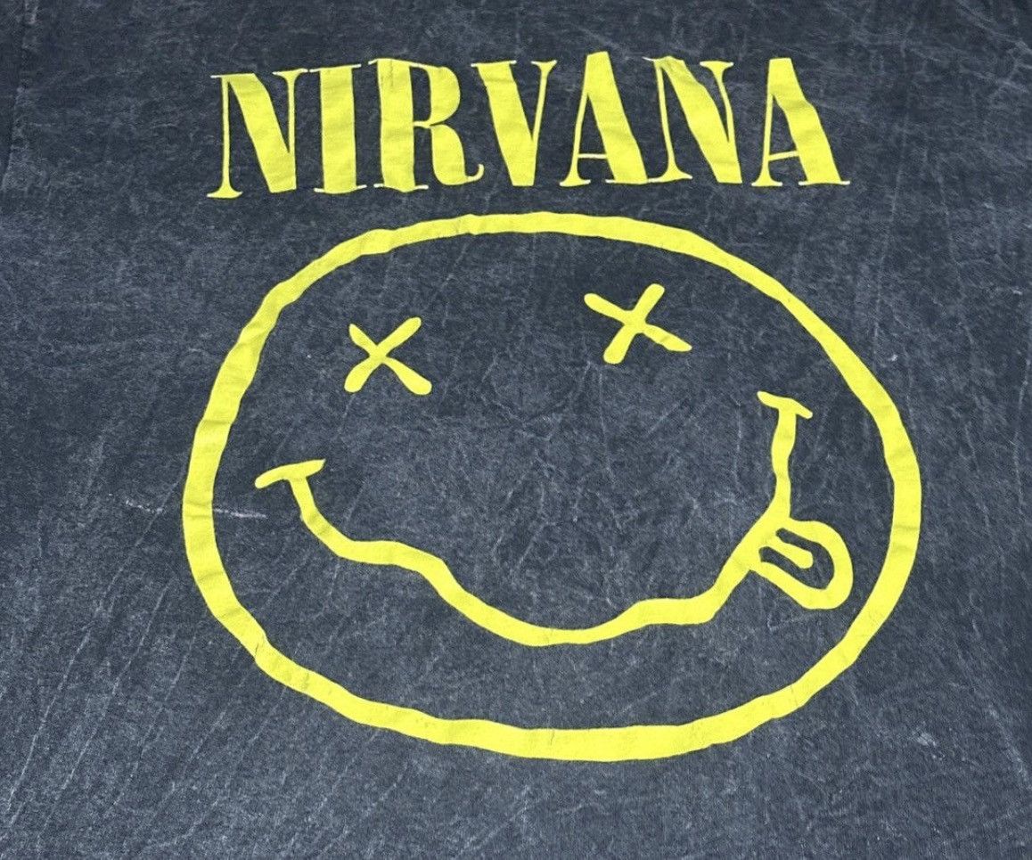 Nirvana Bleach washed nirvana t Size US L / EU 52-54 / 3 - 1 Thumbnail
