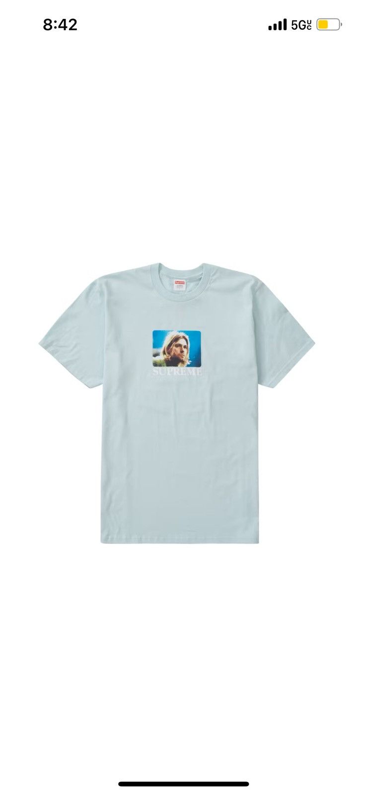 Supreme Supreme Kurt Cobain tee Size US L / EU 52-54 / 3 - 2 Thumbnail