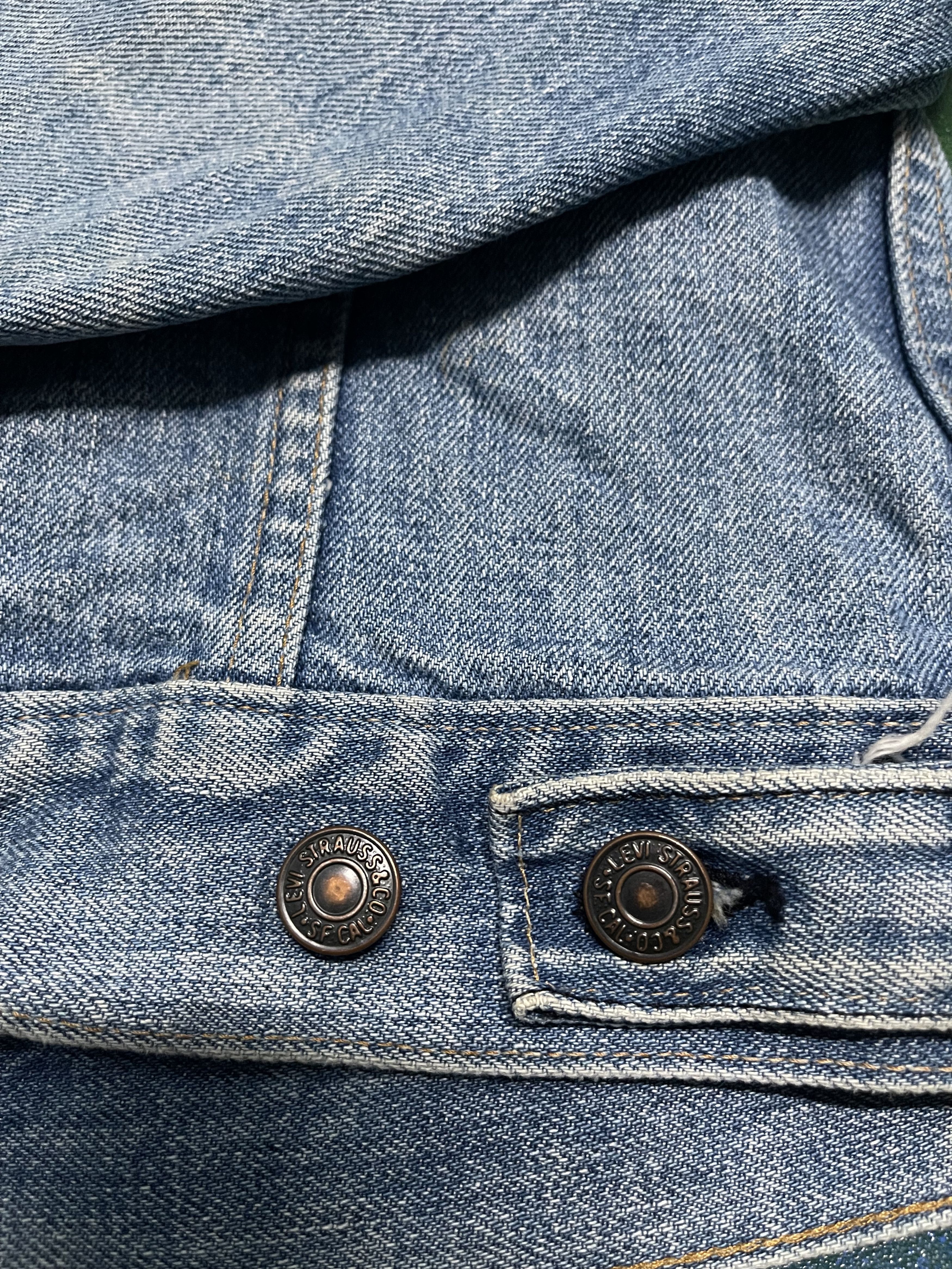 Levi's × Vintage Vintage Levis Denim Trucket Jacket USA Size US M / EU 48-50 / 2 - 8 Thumbnail