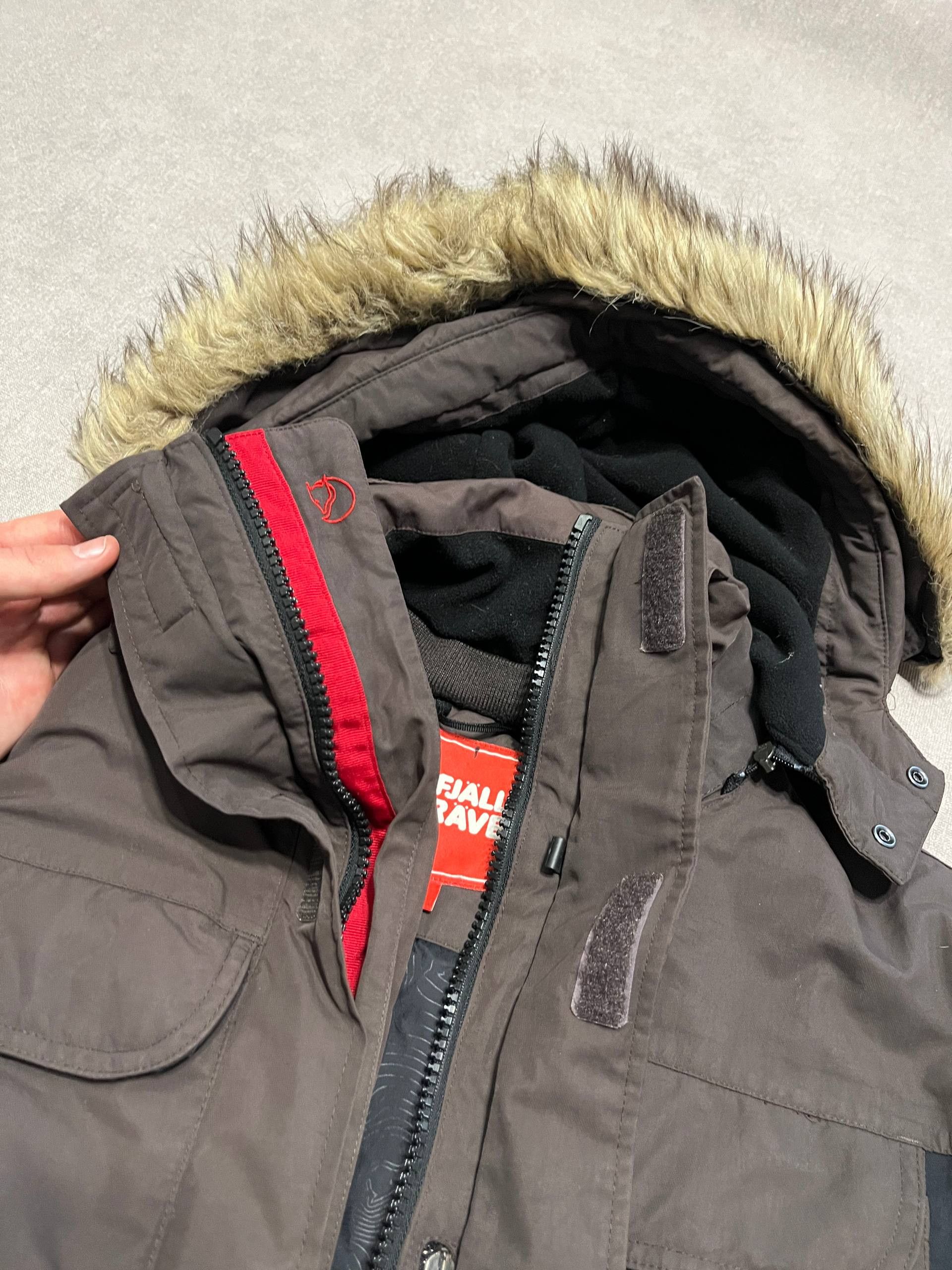 Fjallraven Fjallraven Womens Parka Kodiak Jacket Fur Nuuk Brown Sz Xs Size XS / US 0-2 / IT 36-38 - 15 Thumbnail