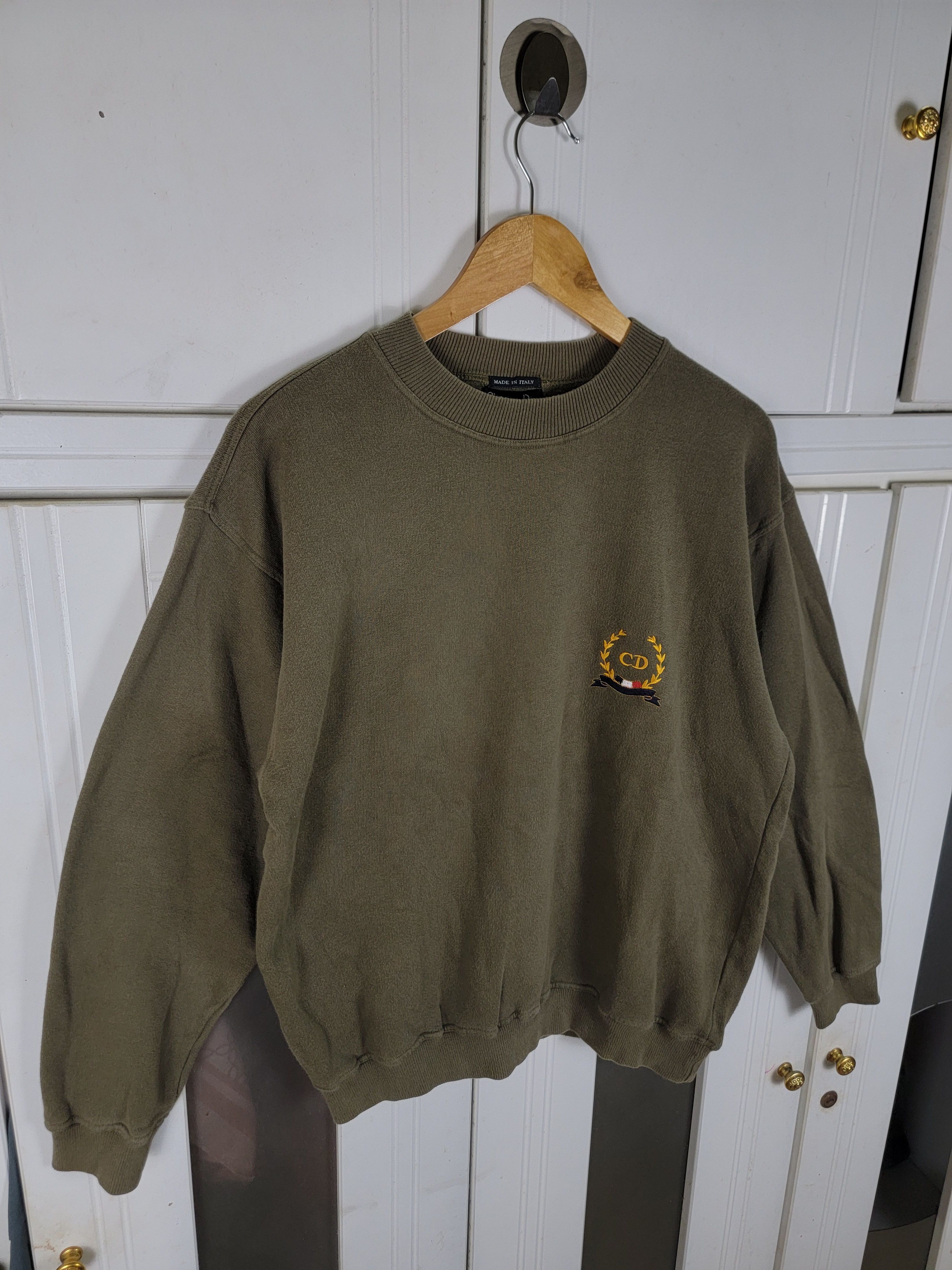 Christian Dior Monsieur × Vintage Vintage Christian Dior Monsieur Crewneck Size US M / EU 48-50 / 2 - 2 Thumbnail