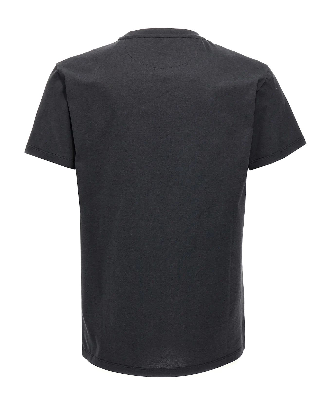 Fendi o1s1wg110126 T-Shirt in Grey Size US L / EU 52-54 / 3 - 2 Thumbnail