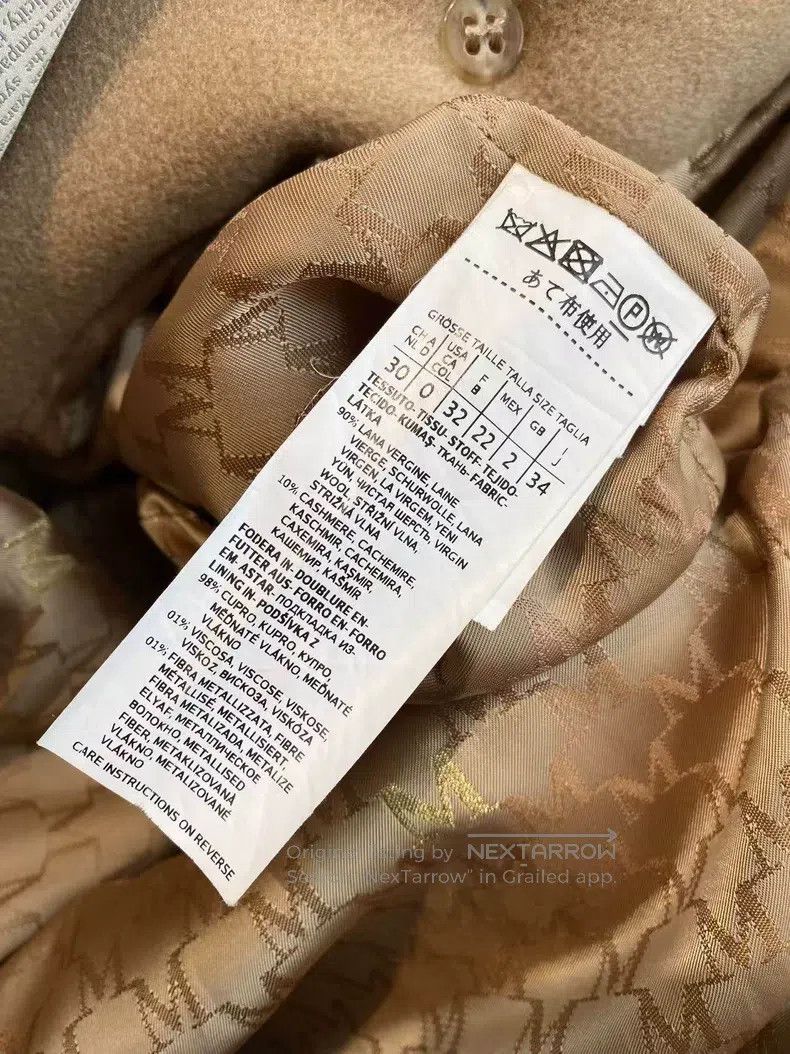 Max Mara Max Mara Cashmere and goat wool coat Size 4XL / US 24-26 - 5 Thumbnail
