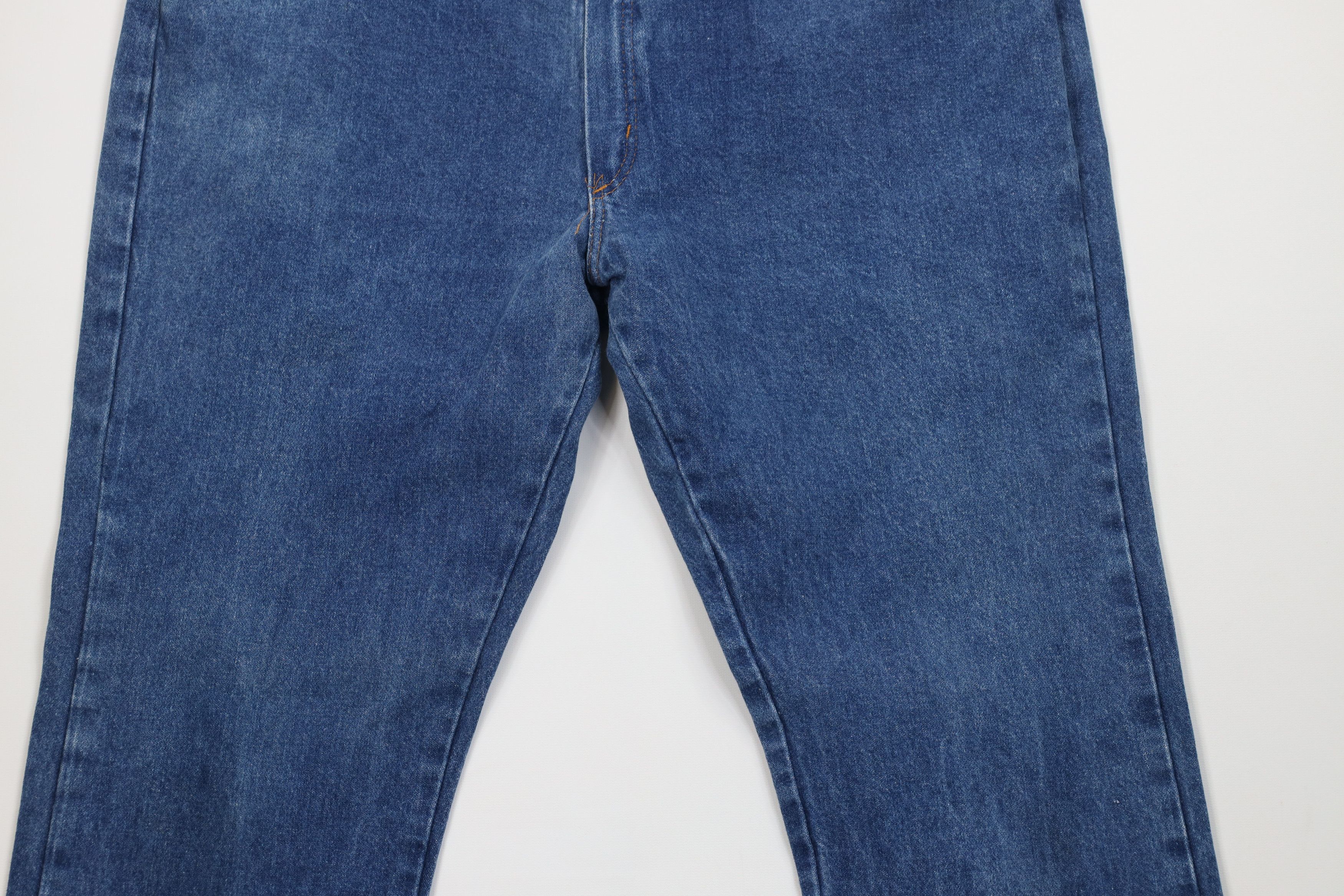 Vintage Vintage 70s Streetwear Straight Leg Denim Jeans Blue USA Size US 40 / EU 56 - 3 Thumbnail