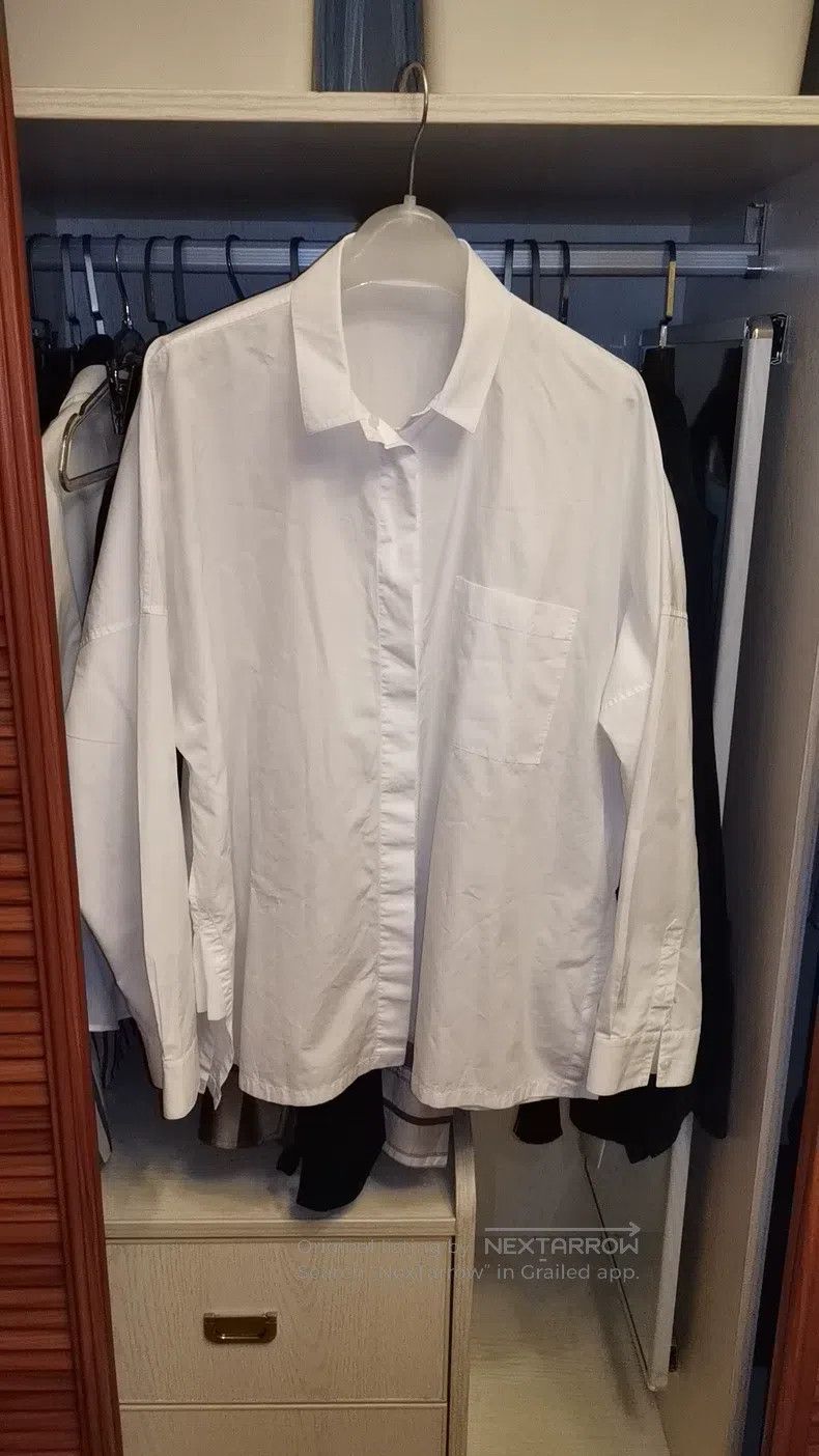 The Row The row Classic White Shirt Size S / US 4 / IT 40 - 2 Thumbnail