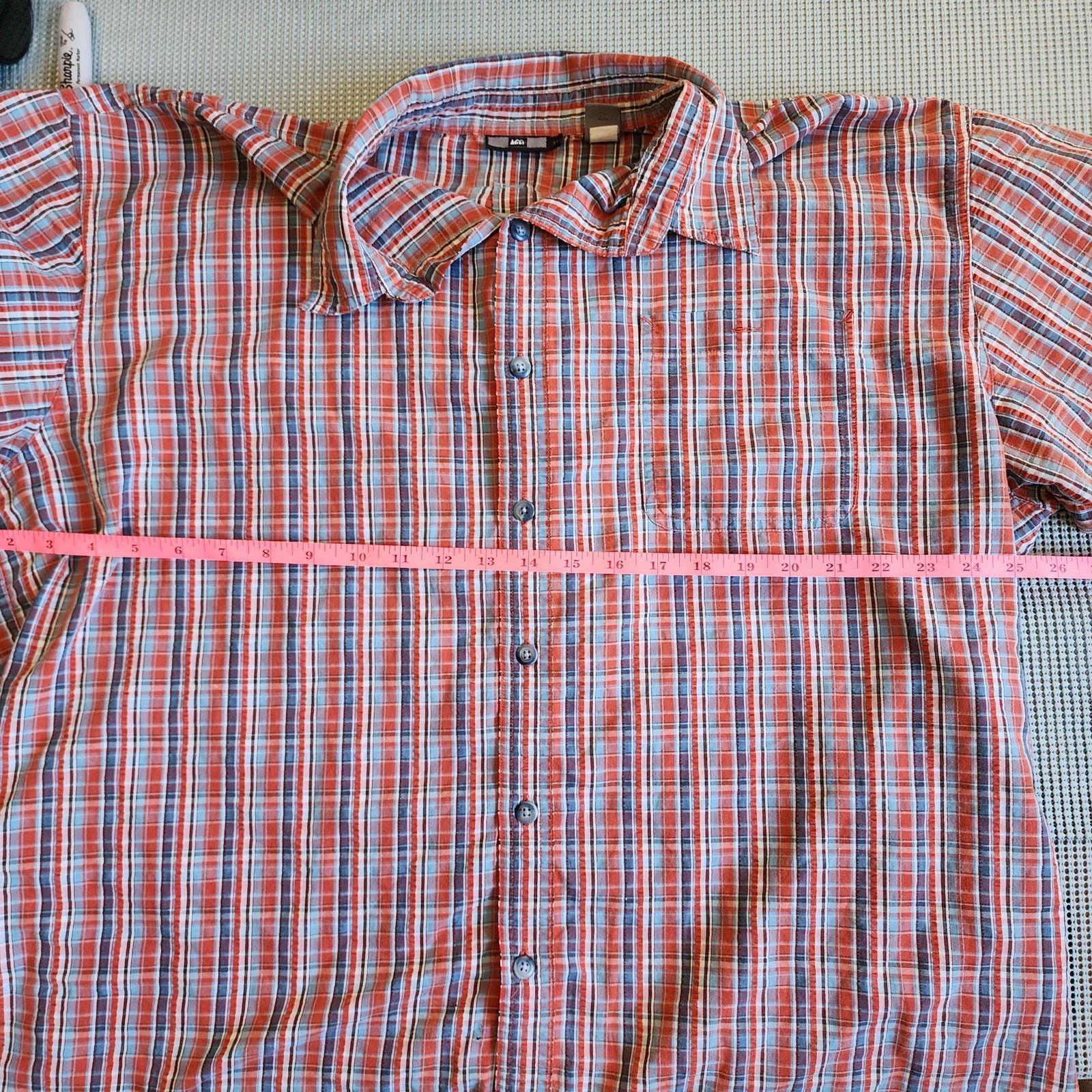 Rei REI Men's XL Plaid Hiking Shirt Size US XL / EU 56 / 4 - 6 Thumbnail