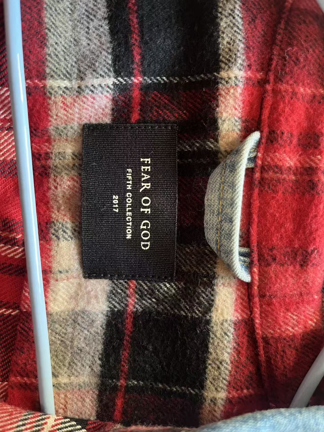 Fear of God collar flannel Size US S / EU 44-46 / 1 - 3 Thumbnail