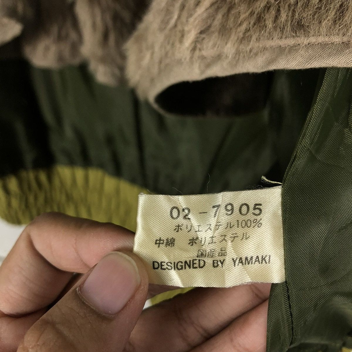 Japanese Brand × Vintage 📌VINTAGE BOMBER JACKET CROCODILE MINK FUR BLANKET Size US M / EU 48-50 / 2 - 21 Thumbnail