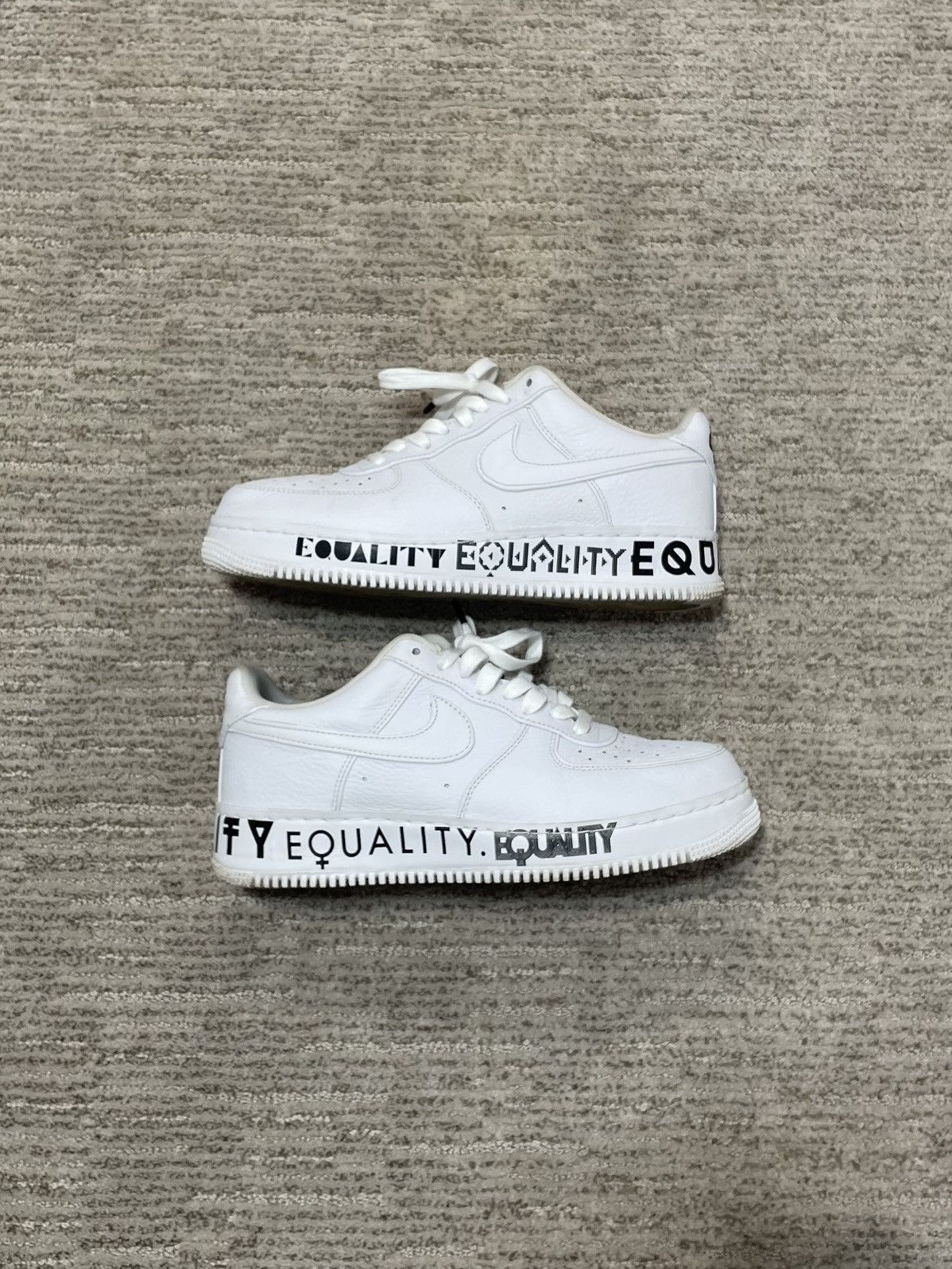 Nike Air Force One Low Equality Size US 9.5 / EU 42-43 - 1 Thumbnail