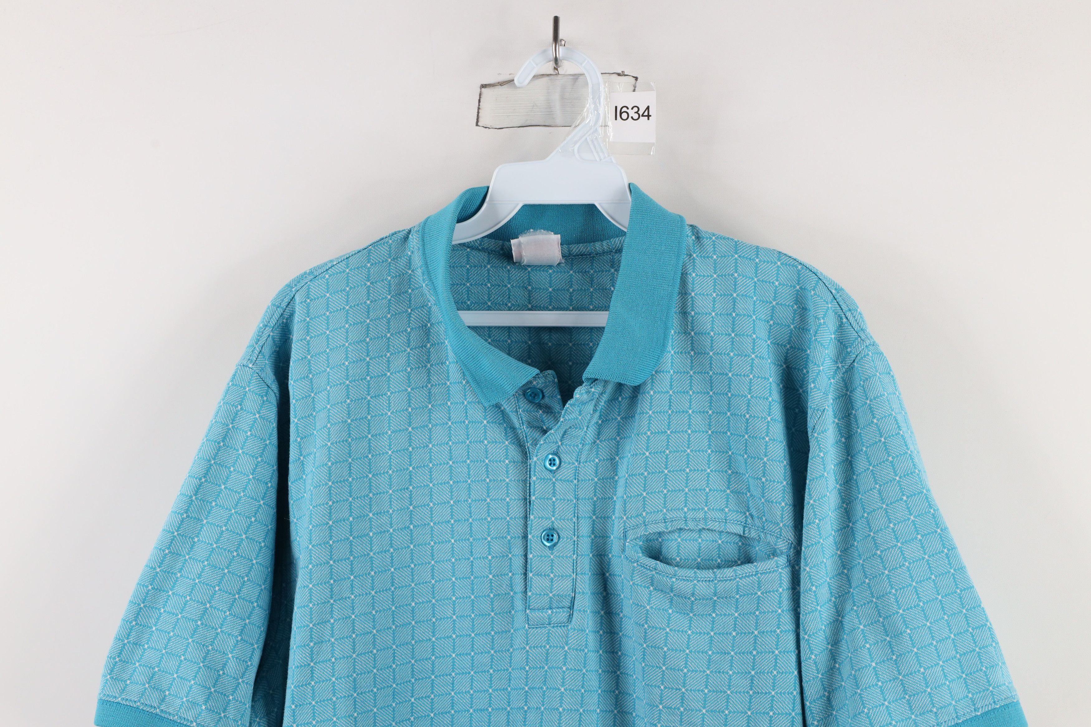 Vintage Vintage 90s Streetwear Faded Collared Pullover Polo Shirt Size US XL / EU 56 / 4 - 2 Thumbnail