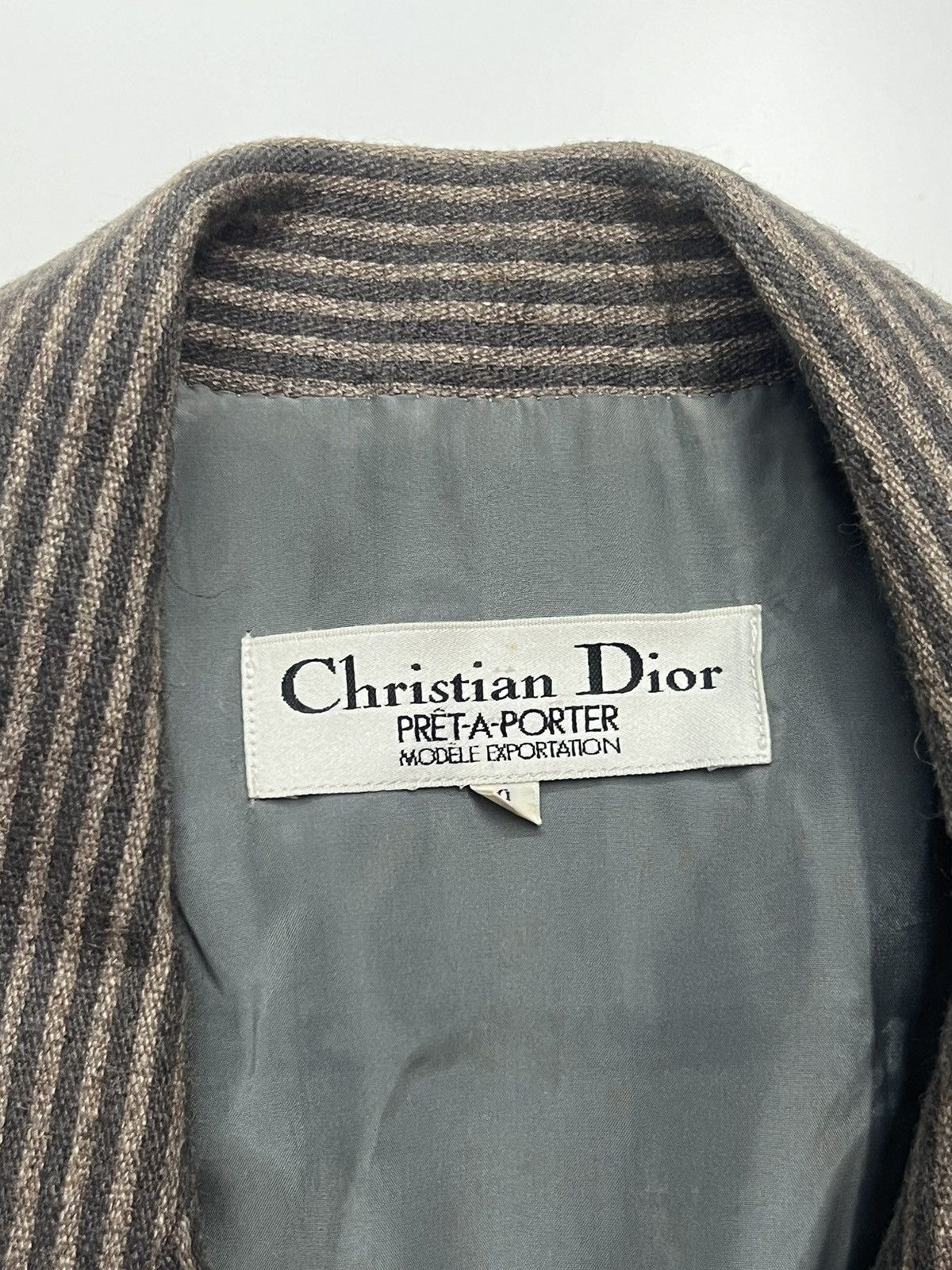 Christian Dior Monsieur CHRISTIAN DIOR PRET A PORTER COAT Size S / US 4 / IT 40 - 4 Thumbnail