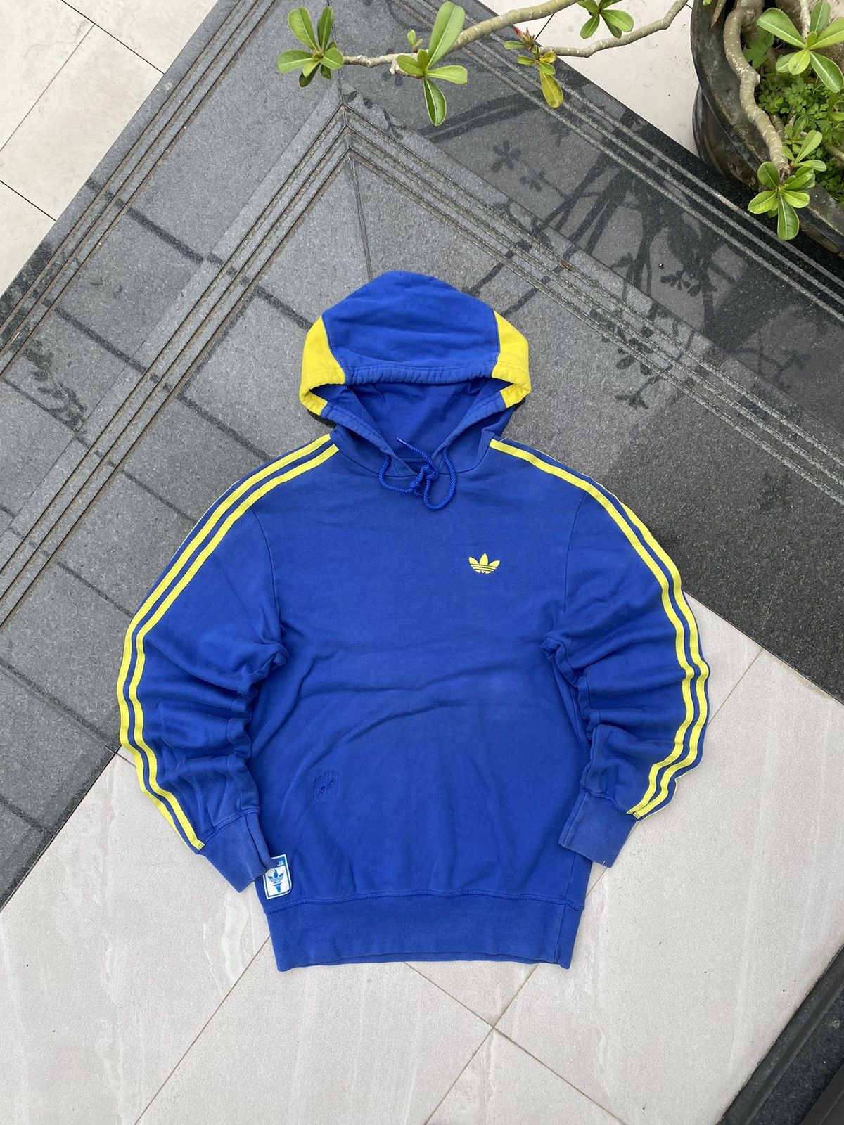 Adidas × Vintage 90S ADIDAS BRAZIL RARE MULTI LOGO RETRO THREE STRIPES Y2K Size US M / EU 48-50 / 2 - 2 Thumbnail
