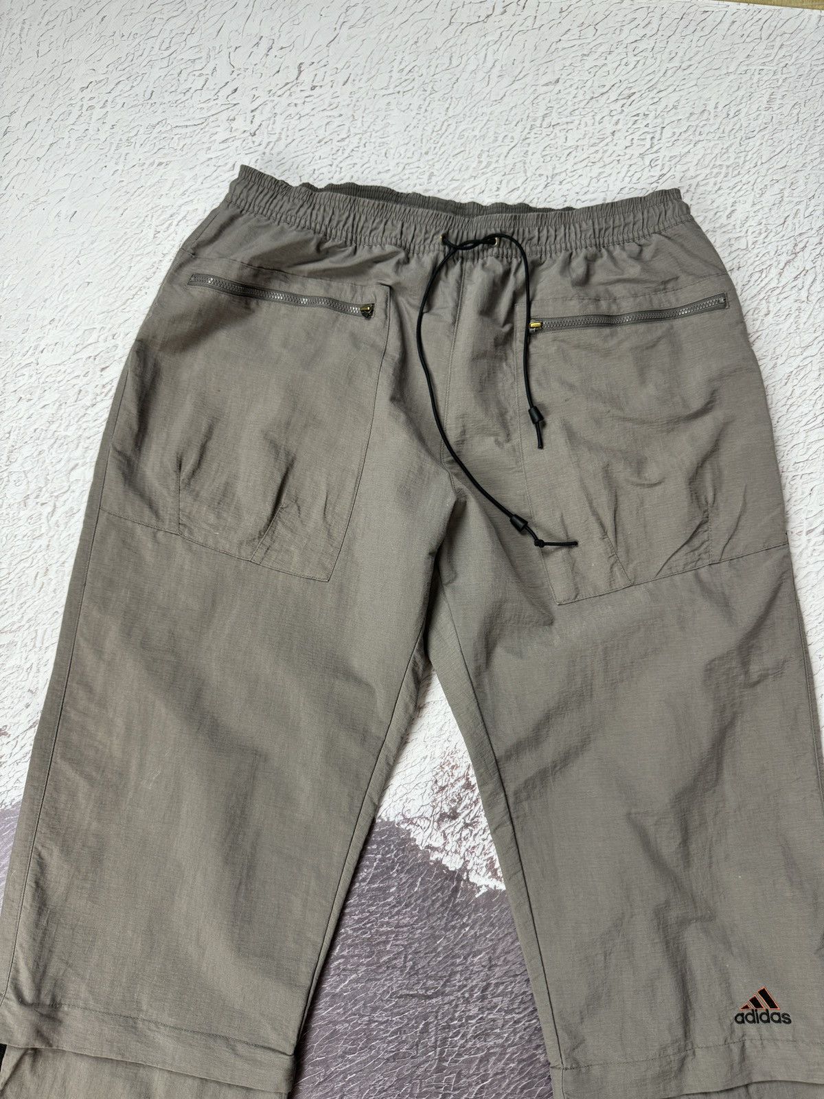 Adidas Adidas vntg y2k outdoor hiking 2 in 1 tightened track pants Size US 34 / EU 50 - 6 Thumbnail