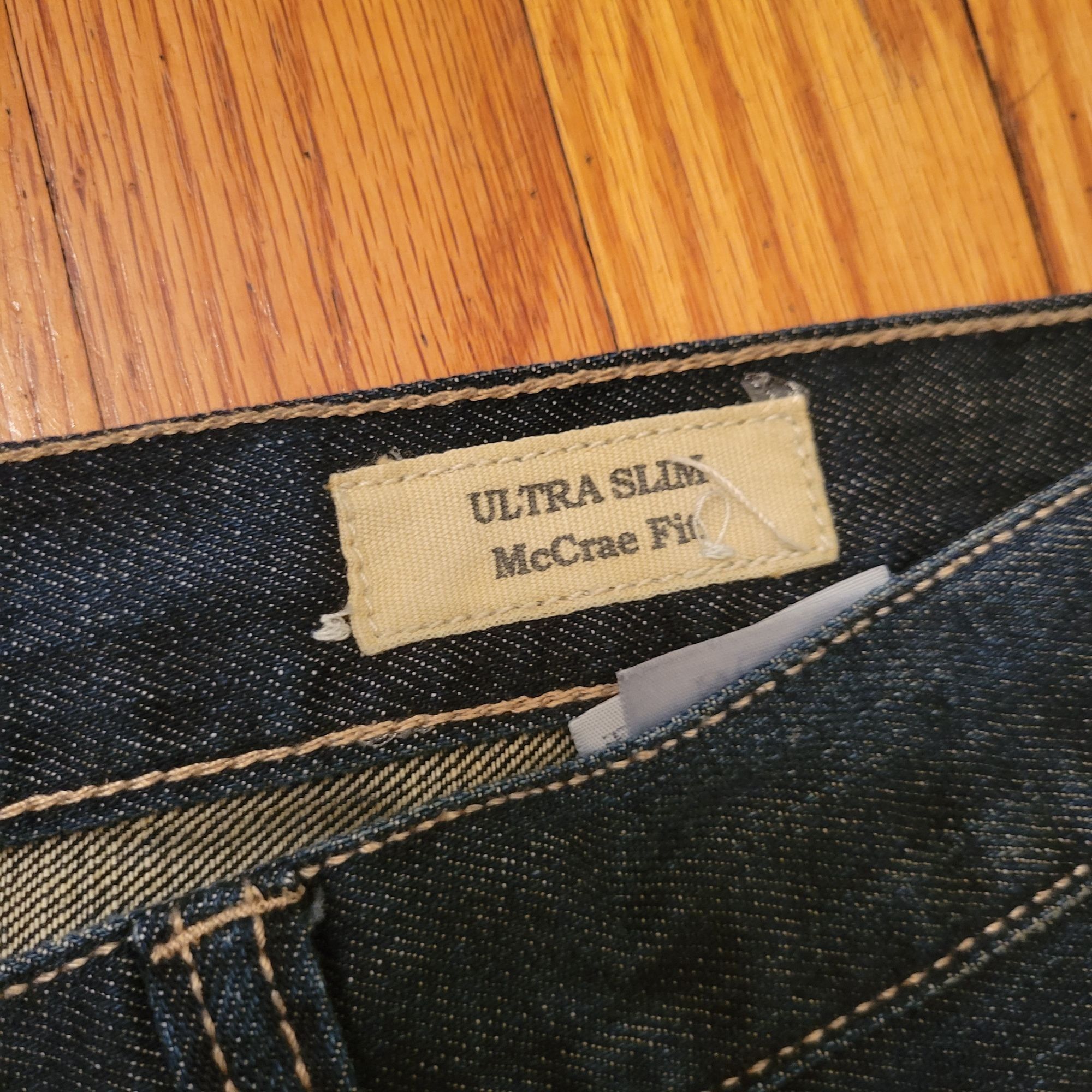 Guess Guess Ultra Slim McCrae Fit Jeans 38 Dark Denim 40x33 Size US 38 / EU 54 - 3 Thumbnail