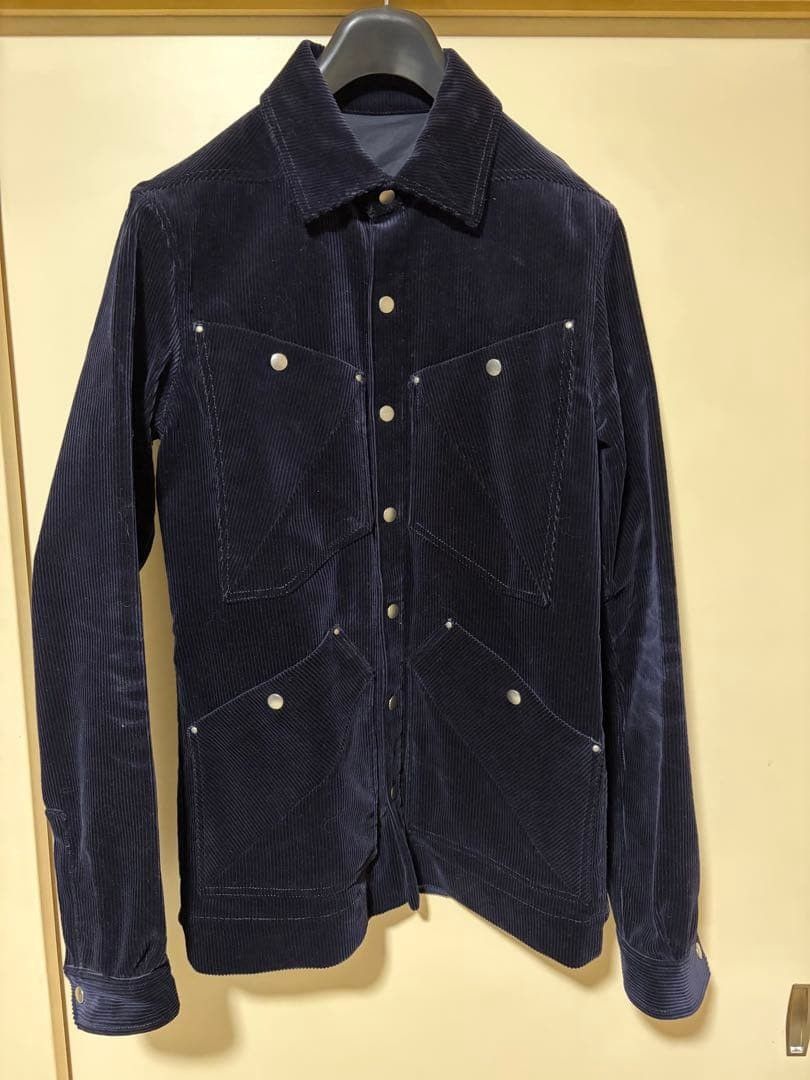 Rick Owens 20AW FOUR POCKETS OUTERSHIRT 46 Size US S / EU 44-46 / 1 - 1 Thumbnail