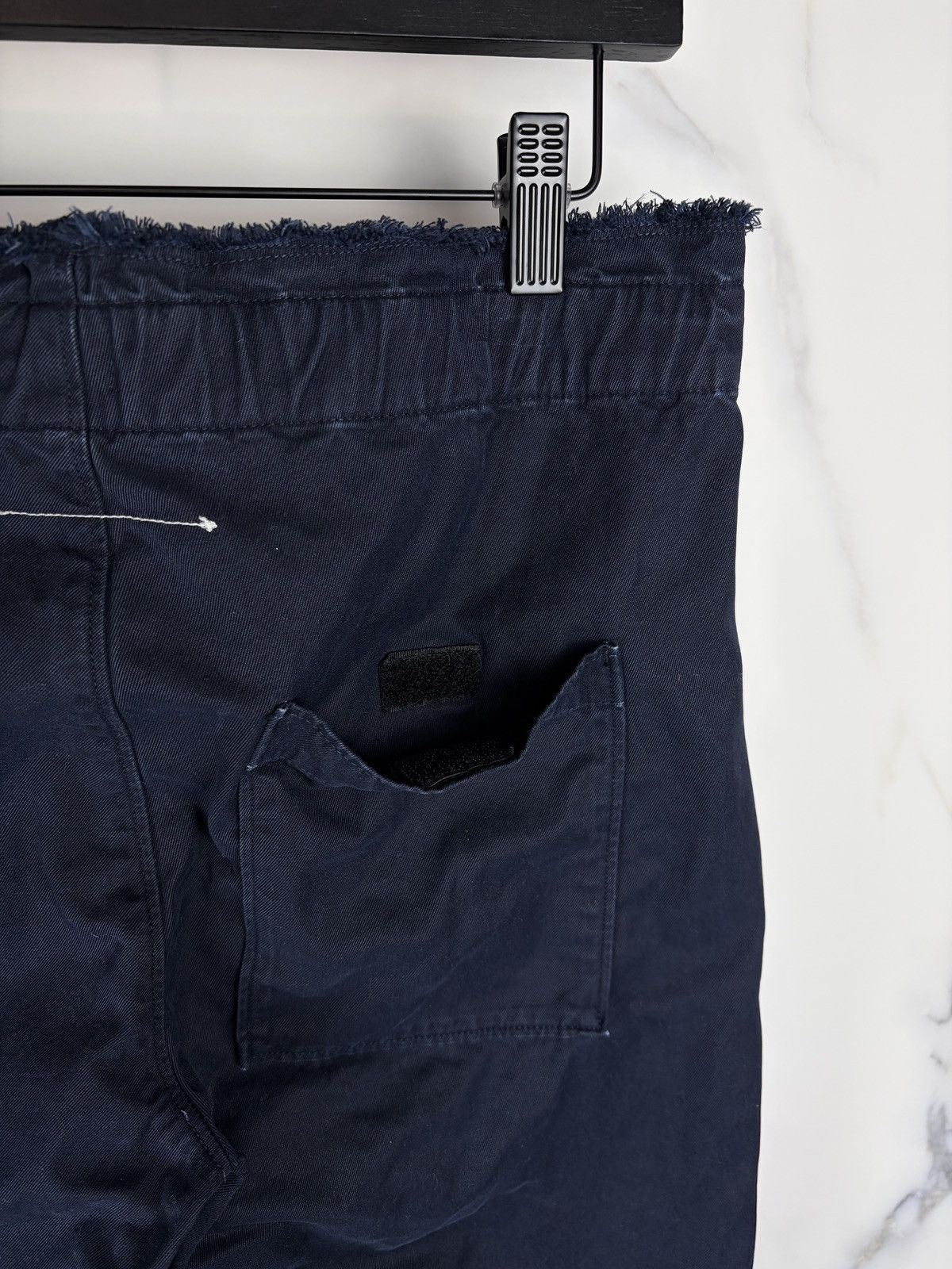 Maison Margiela AW06 Maison Margiela Distress Zip Tassel Pocket Cargo Pants Size US 30 / EU 46 - 4 Thumbnail