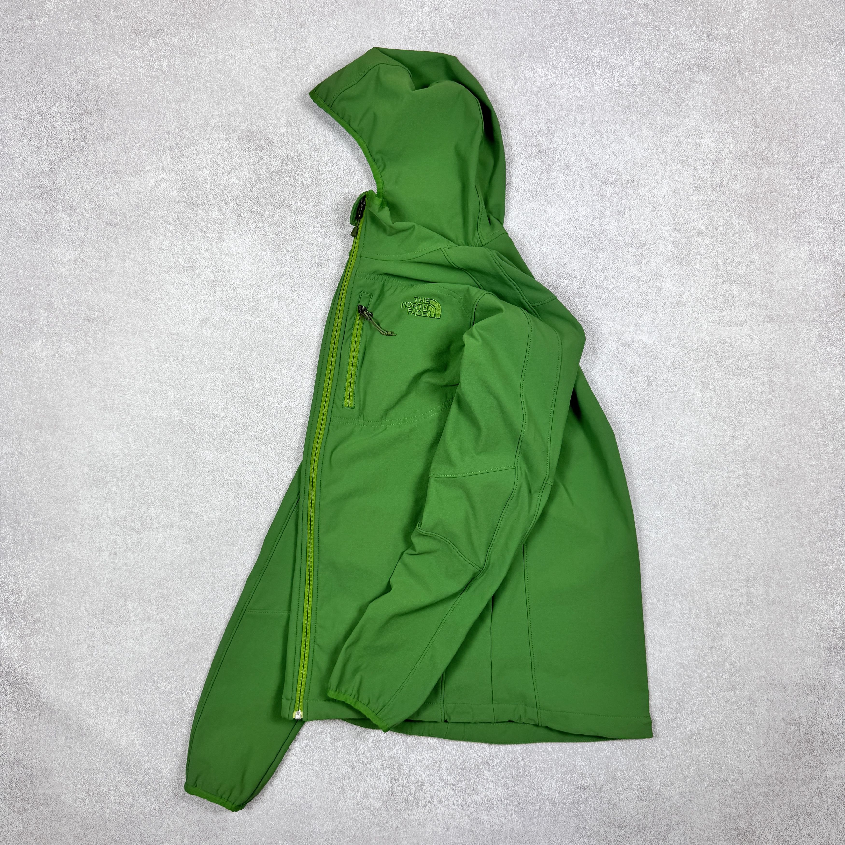 The North Face Men`s The North Face Green Softshell Jacket Size S-M Size US M / EU 48-50 / 2 - 2 Thumbnail