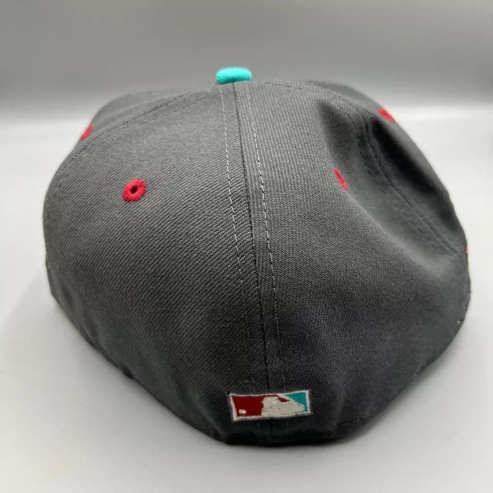 New Era Arizona Diamondbacks Hat Men 7 1/4 59Fifty New Era Fitted Size ONE SIZE - 3 Thumbnail